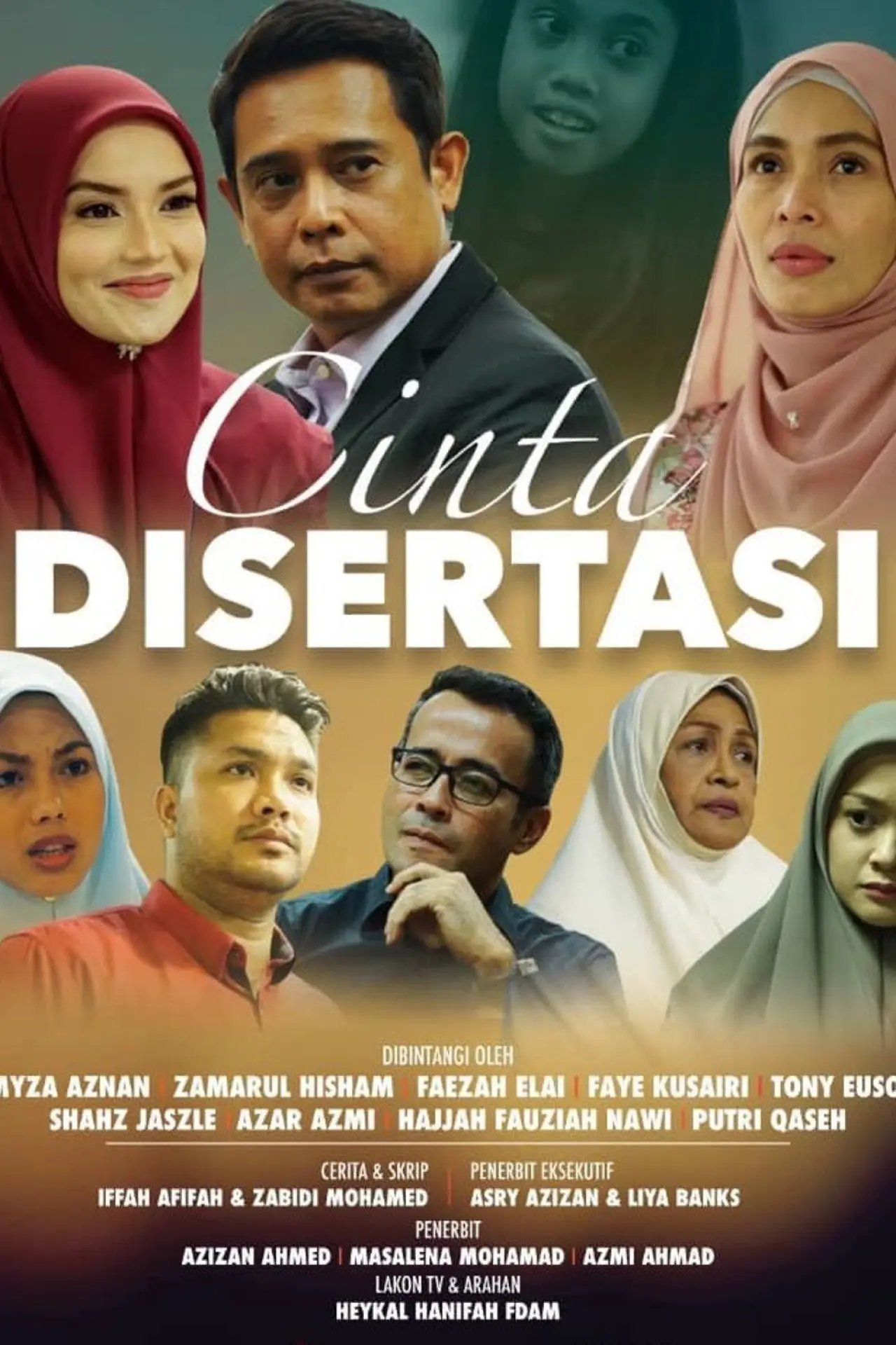 Plakat filmowy "Cinta Disertasi"