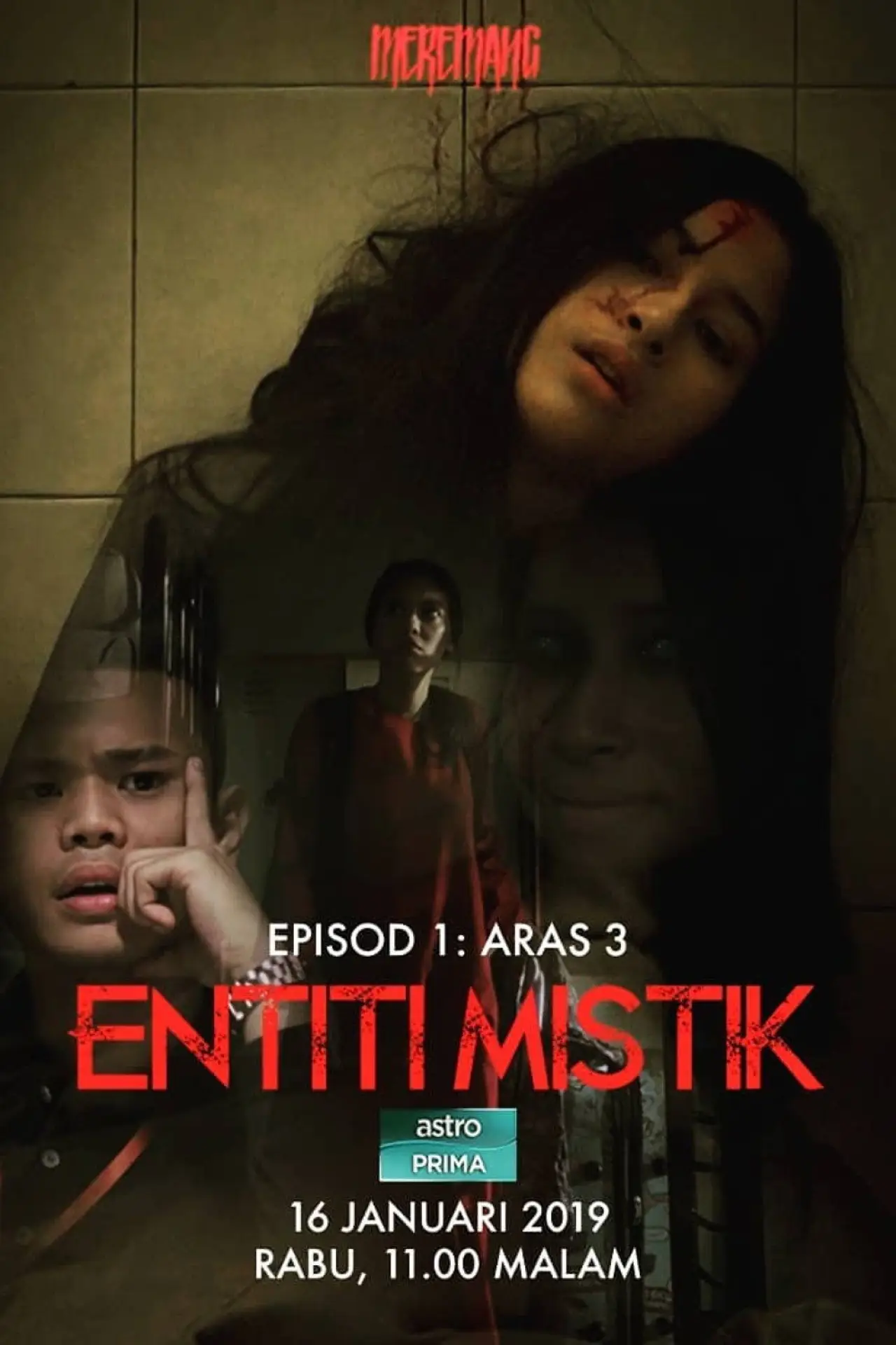 Plakat filmowy "Entiti Mistik"