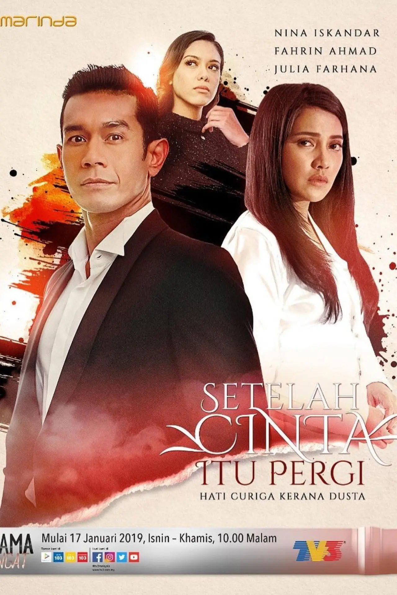 Plakat filmowy "Setelah Cinta Itu Pergi"