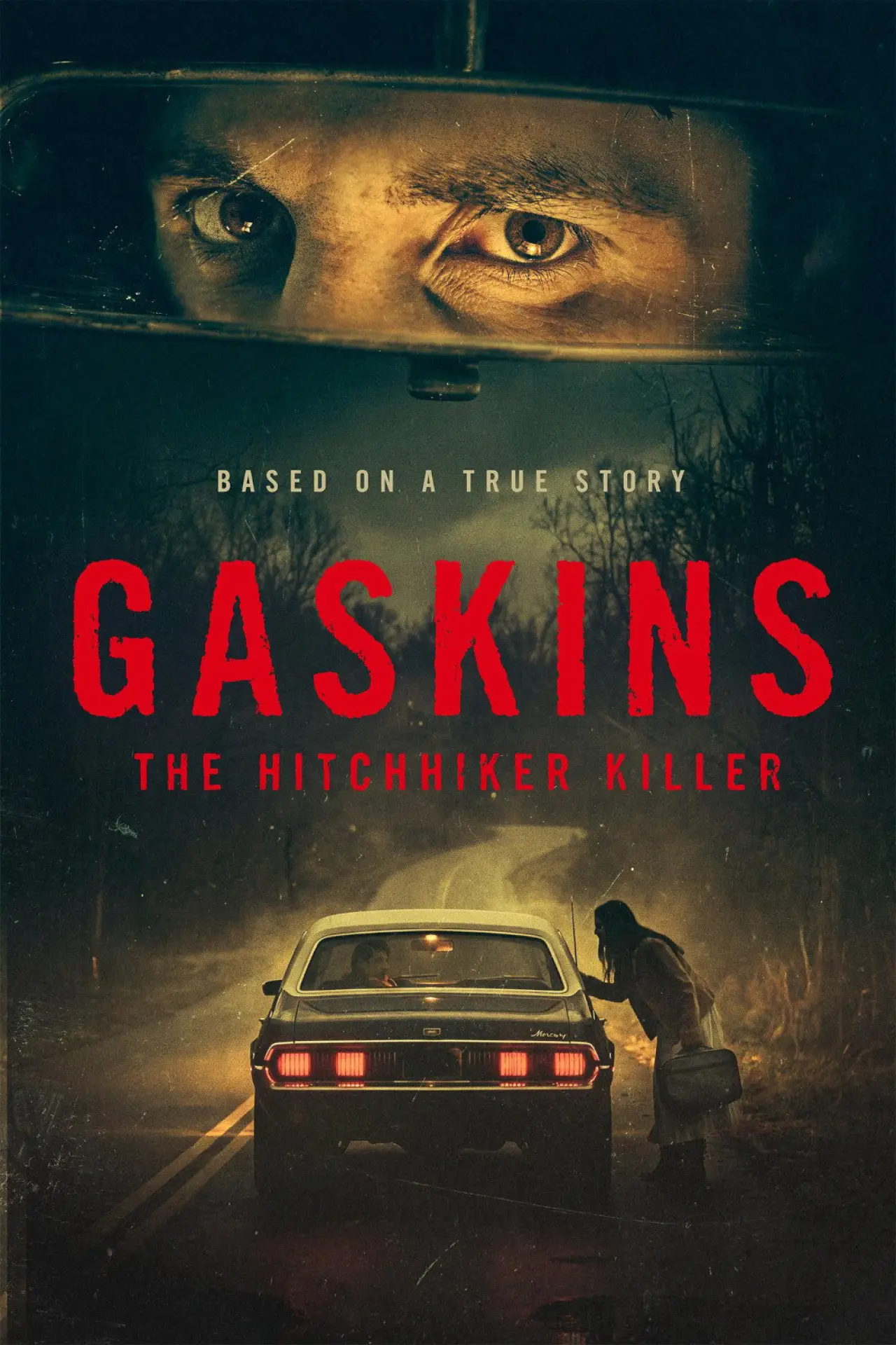 Plakat filmowy "Gaskins: The Hitchhiker Killer"