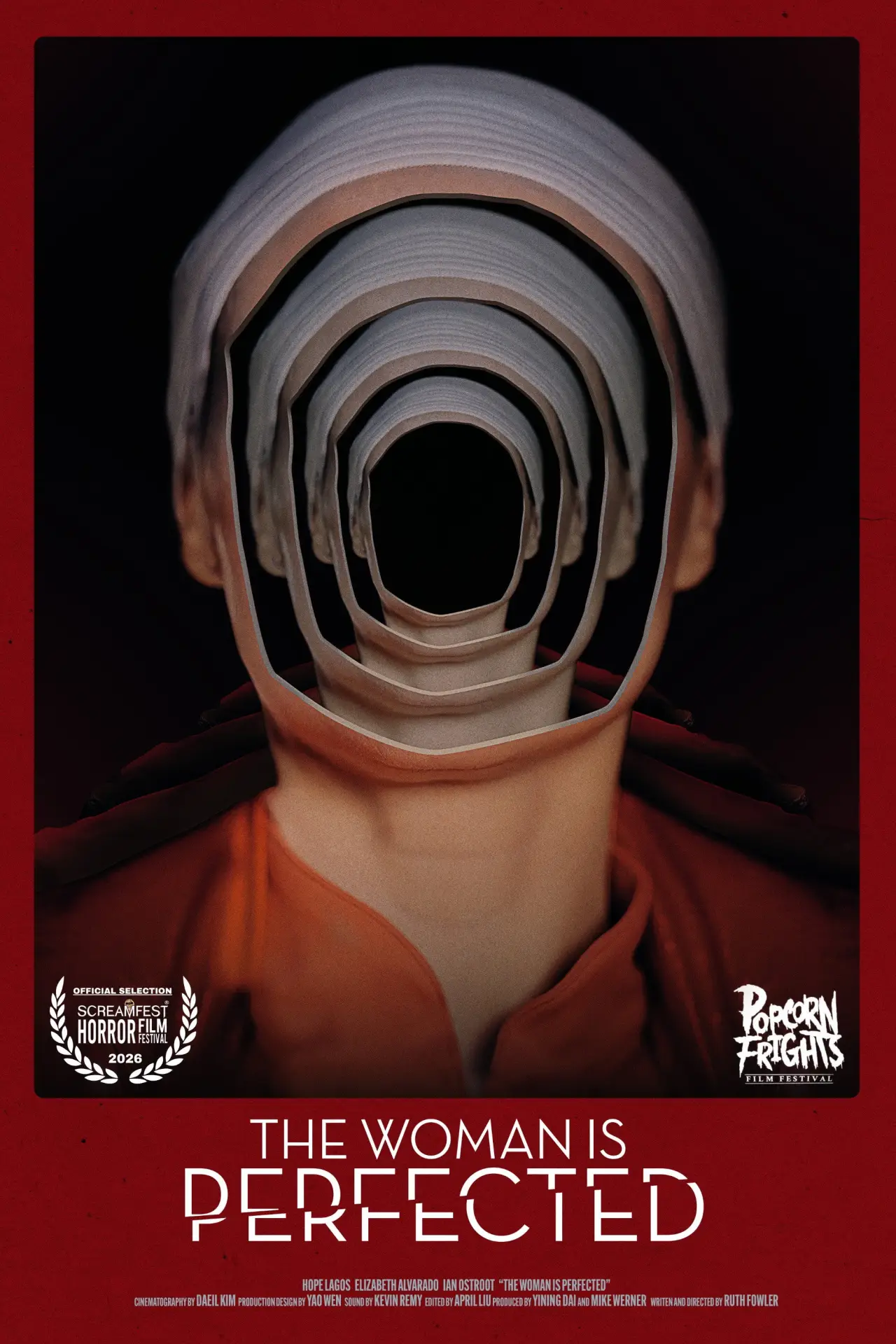 Plakat filmowy "The Woman is Perfected"