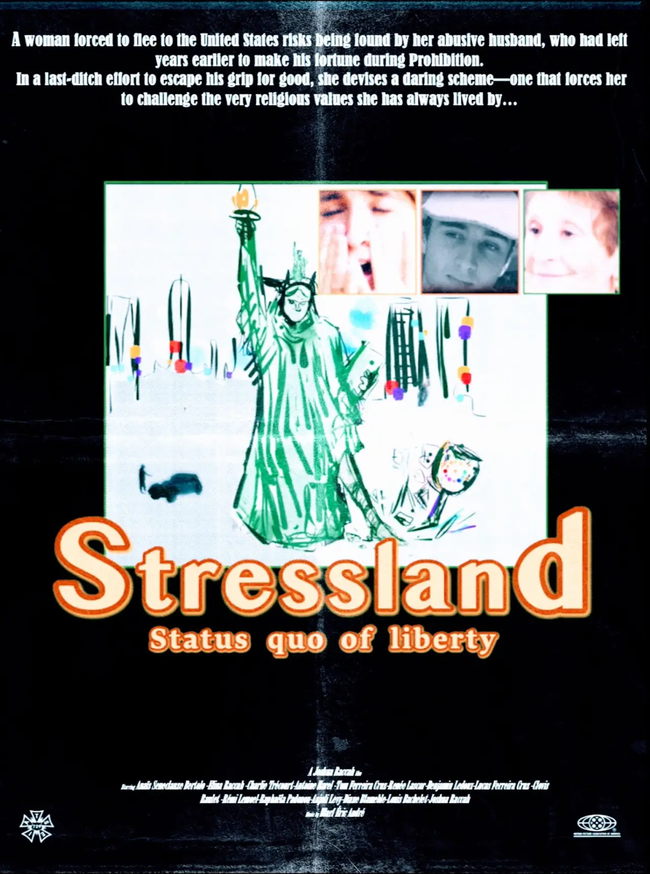 Plakat filmowy "STRESSLAND: Status Quo of Liberty"