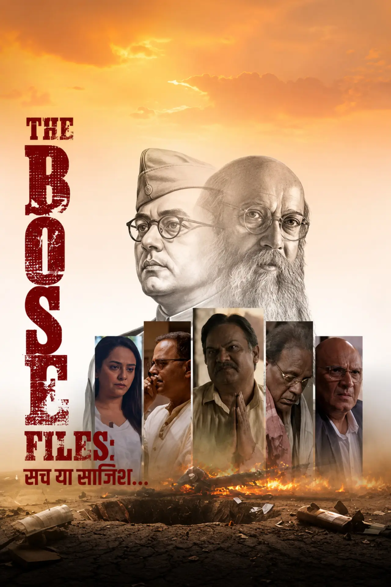 Plakat filmowy "The Bose Files: Sach Ya Sazish"
