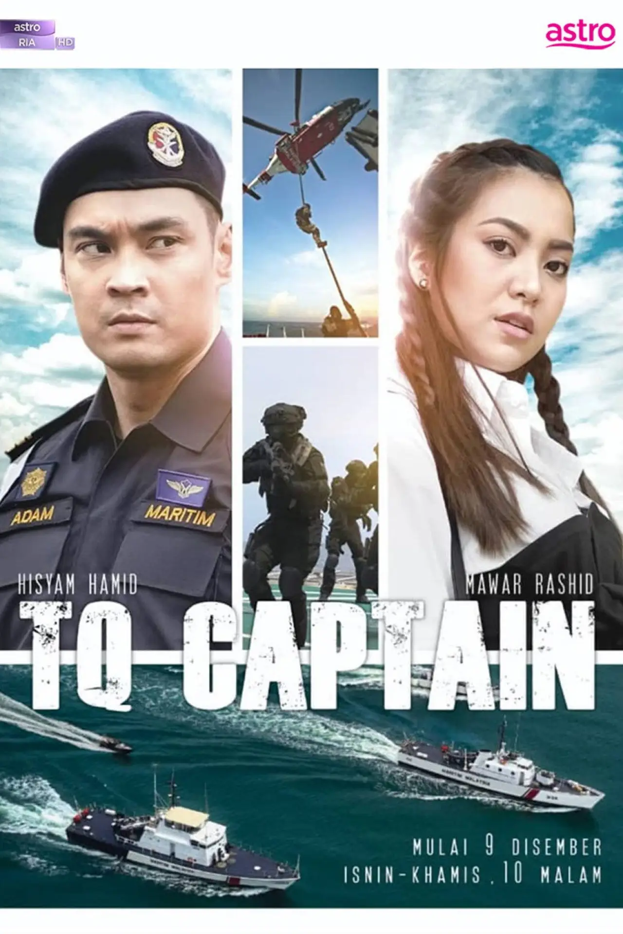 Plakat filmowy "TQ Captain"