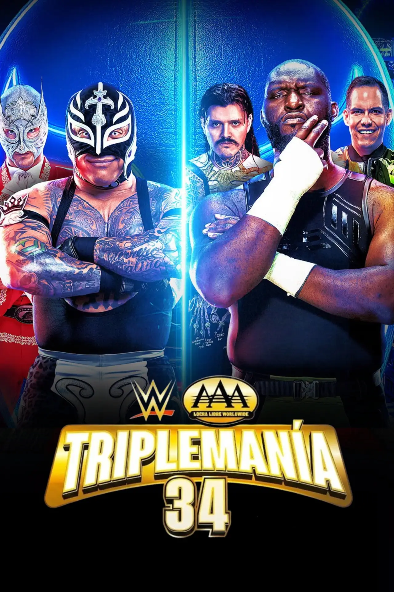 Plakat filmowy "AAA Triplemanía 34 - Friday"
