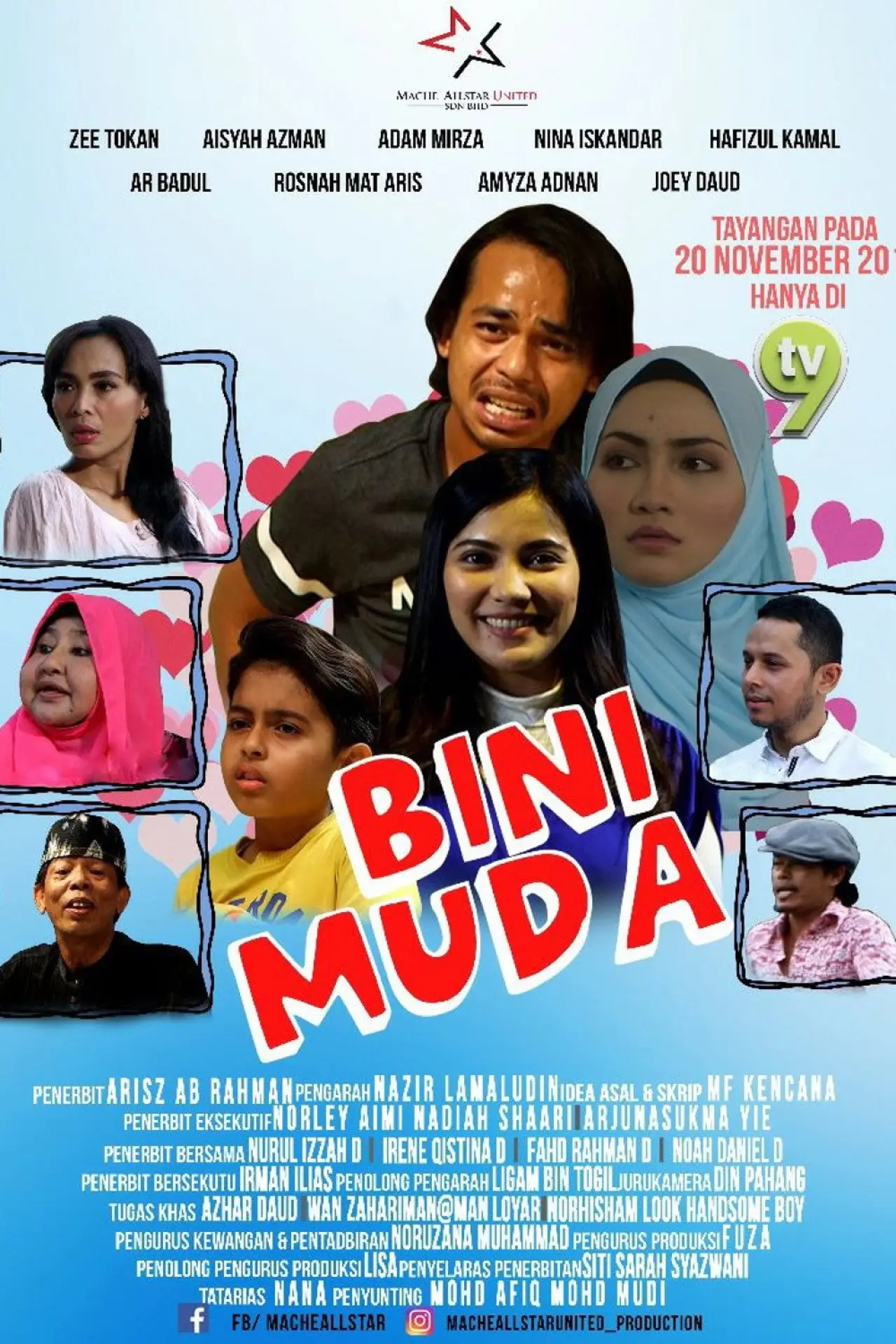 Plakat filmowy "Bini Muda"