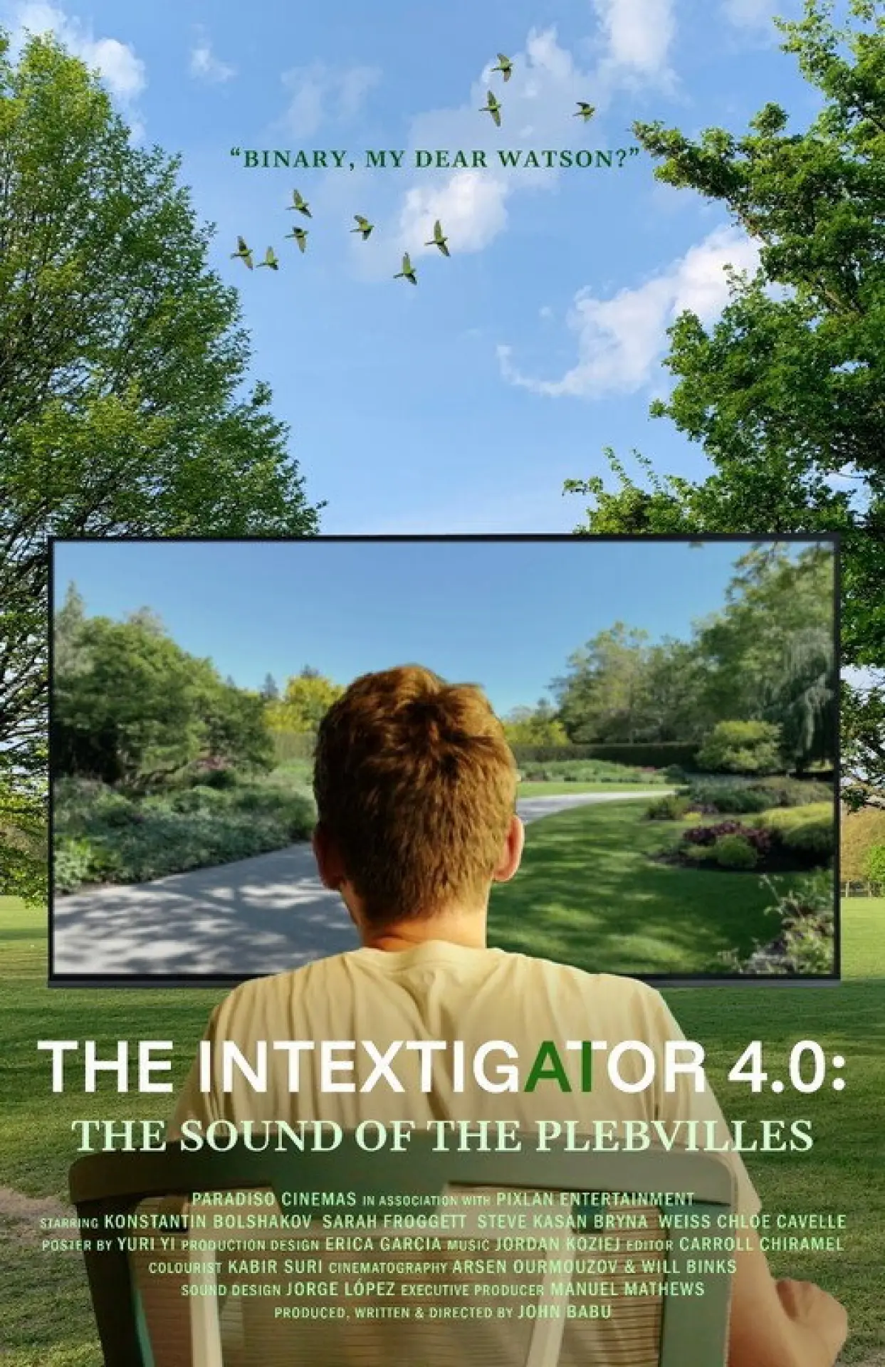 Plakat filmowy "The InTEXTigator 4: The Sound of the Plebvilles"
