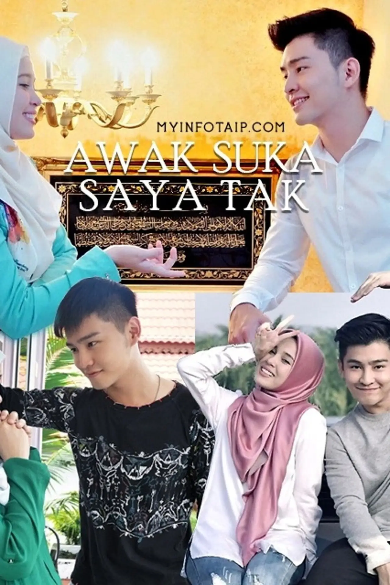 Plakat filmowy "Awak Suka Saya Tak"