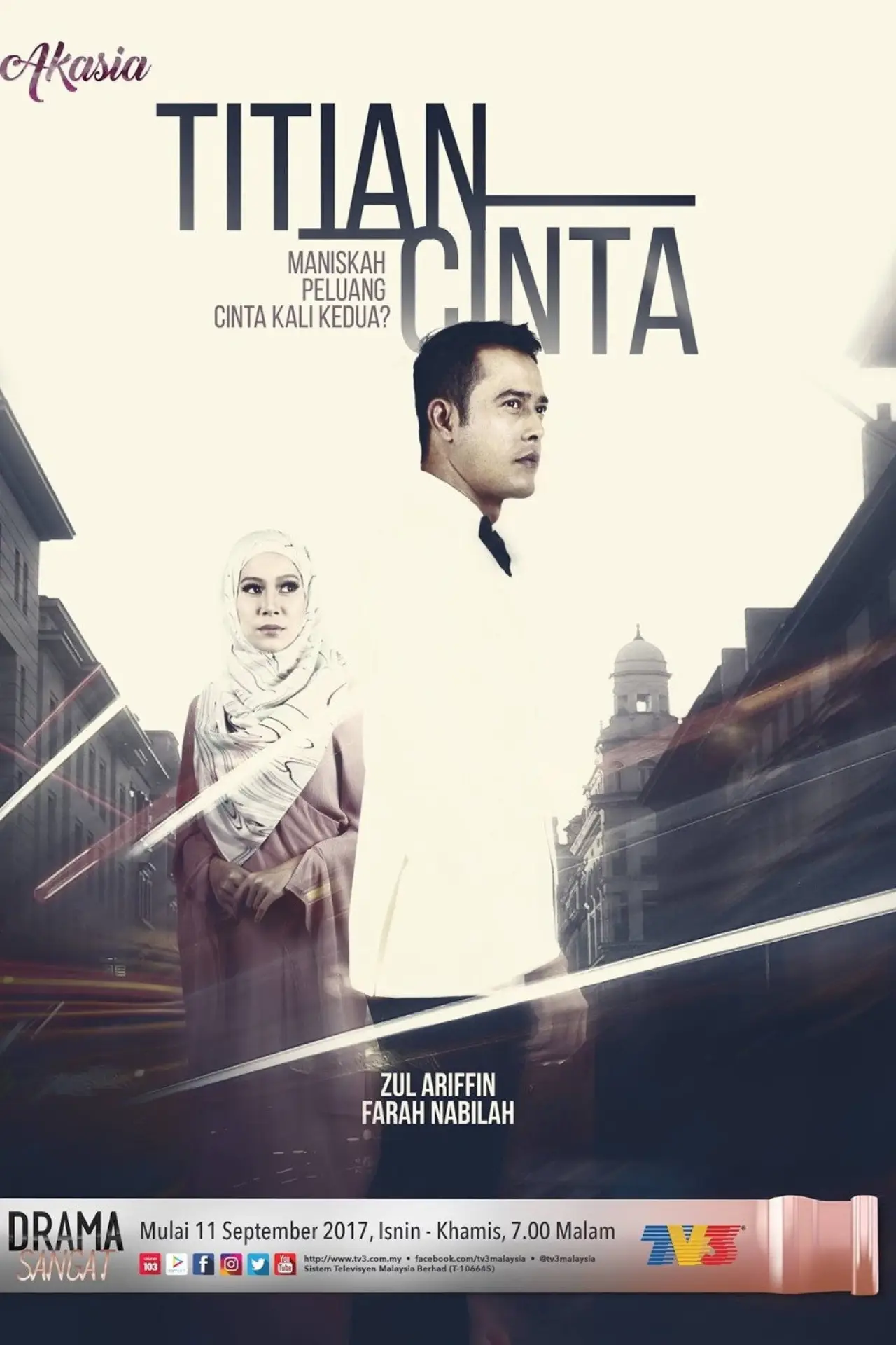 Plakat filmowy "Titian Cinta"