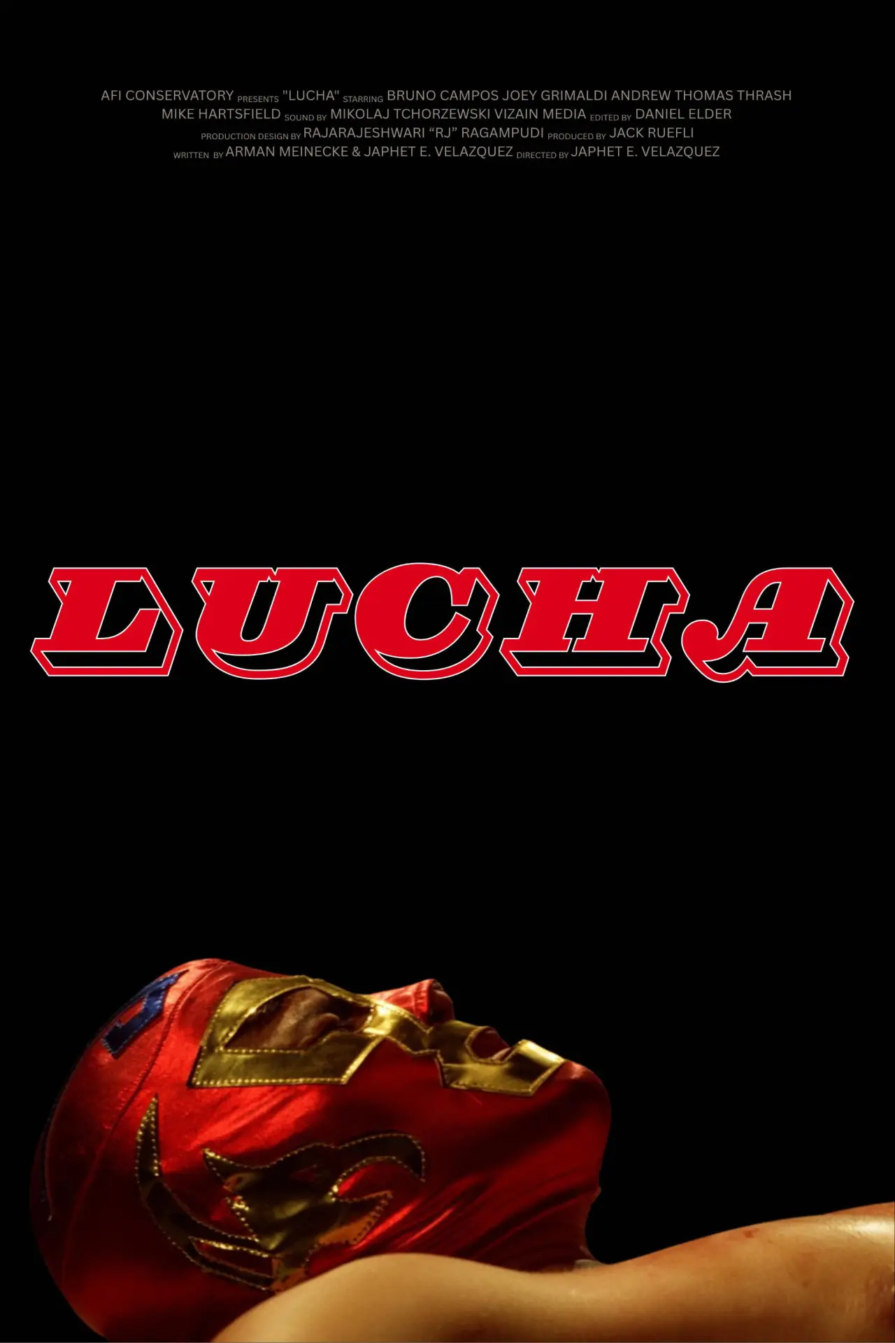 Plakat filmowy "Lucha"