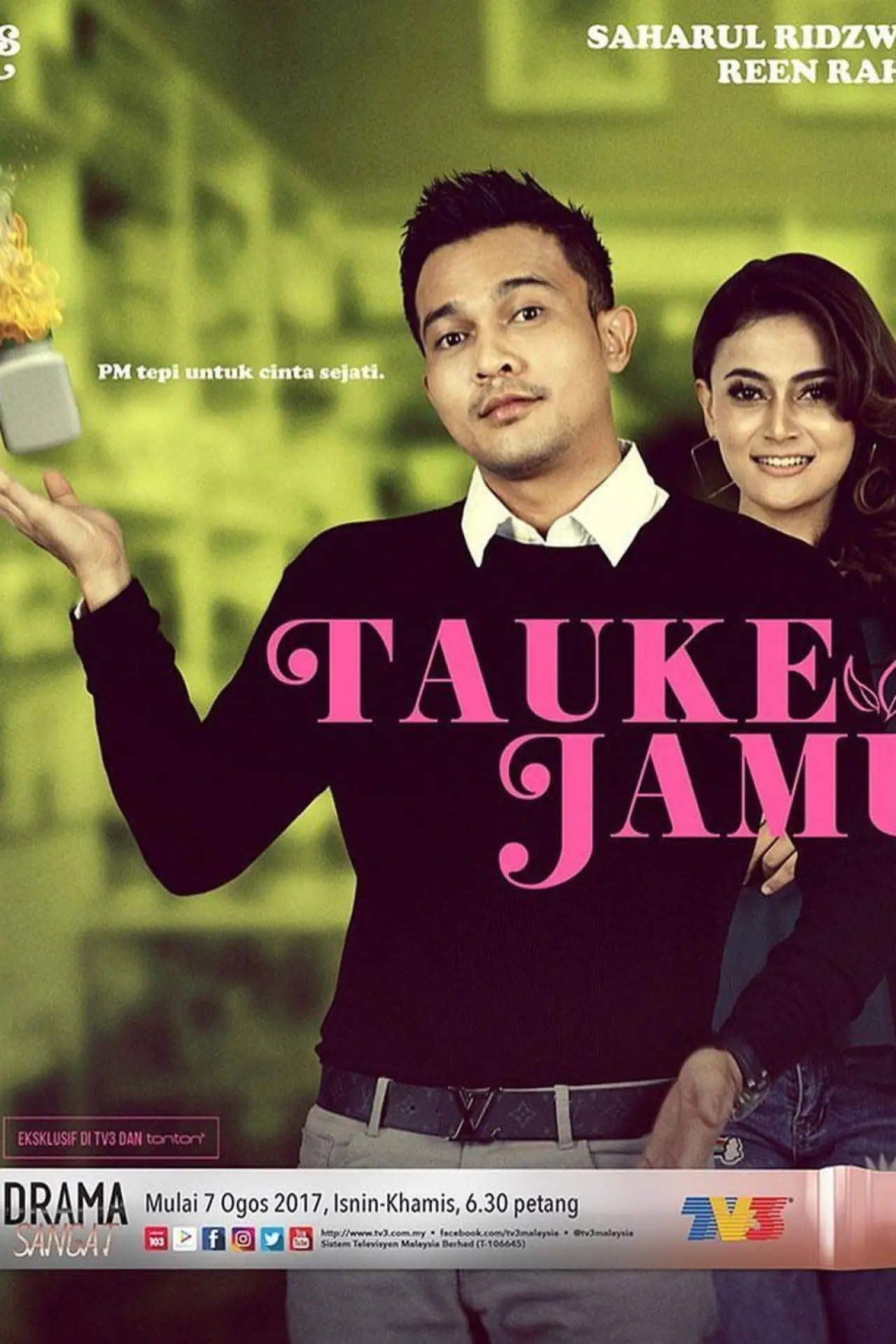 Plakat filmowy "Tauke Jamu"
