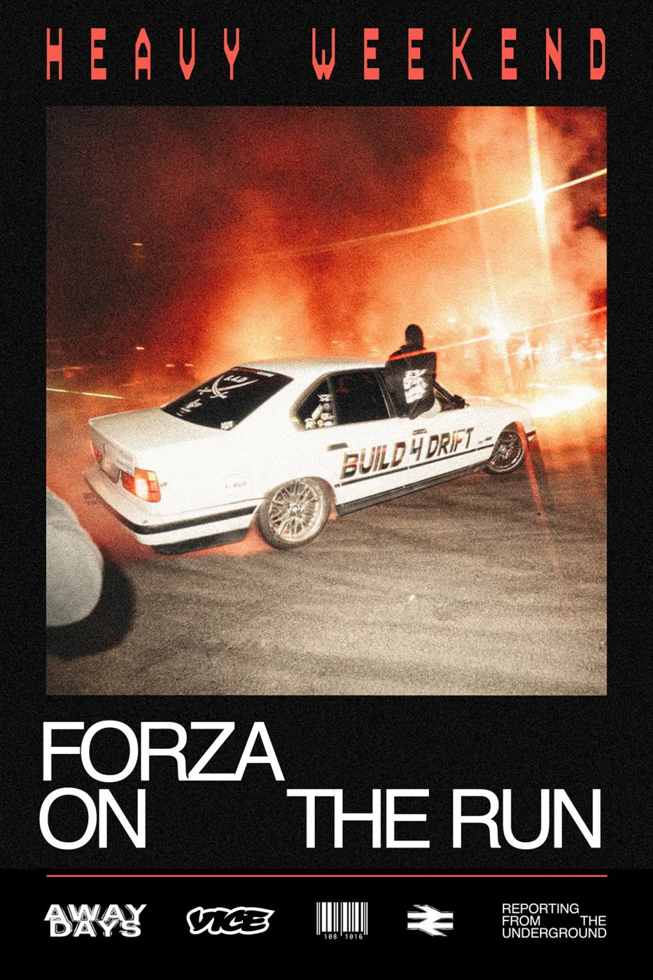 Plakat filmowy "Forza on the Run"