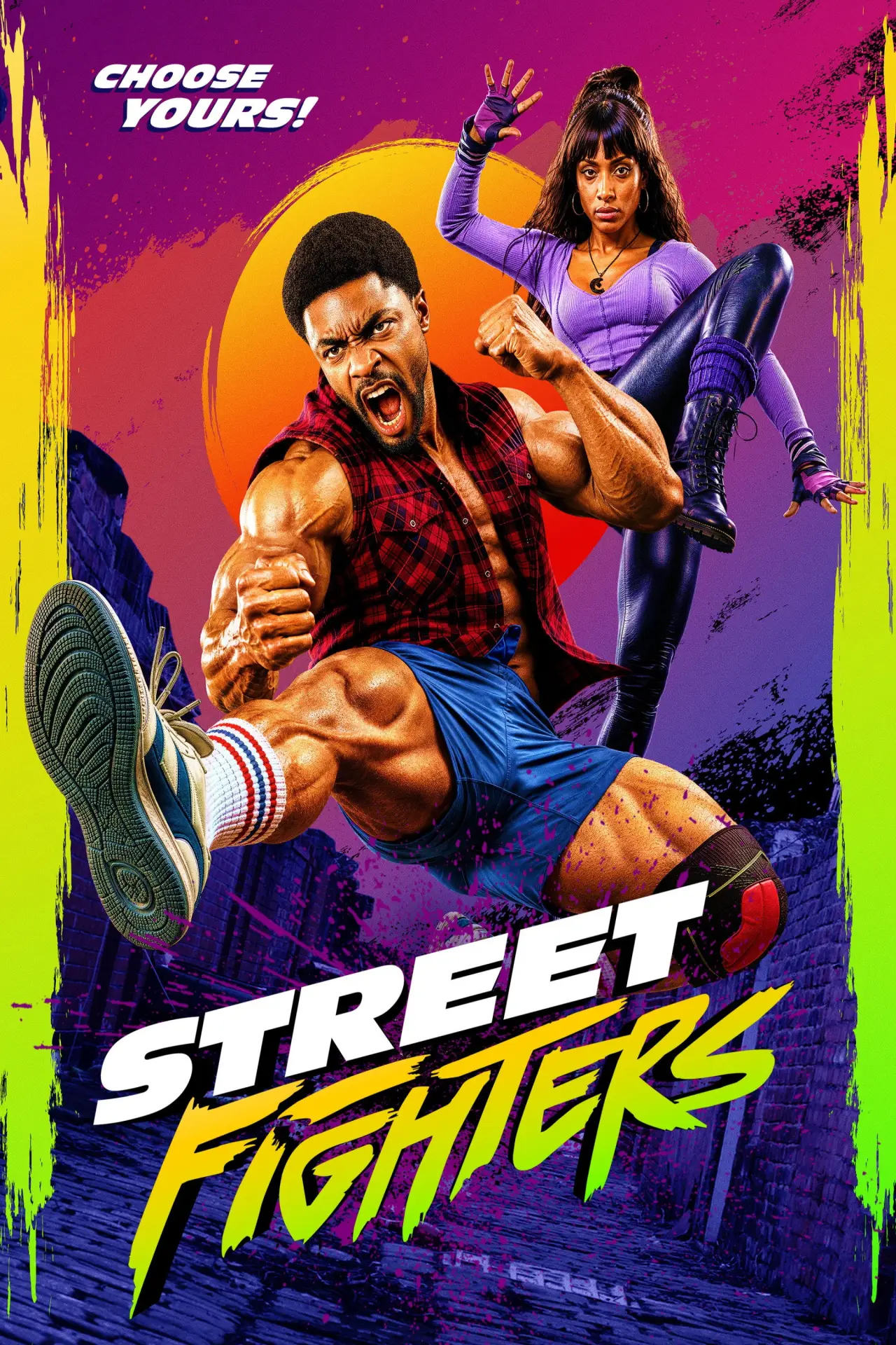 Plakat filmowy "Street Fighters"