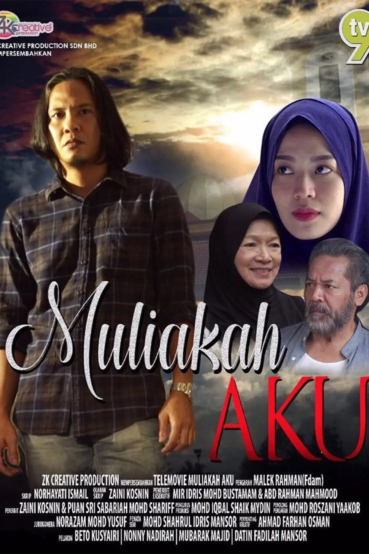 Plakat filmowy "Muliakah Aku"
