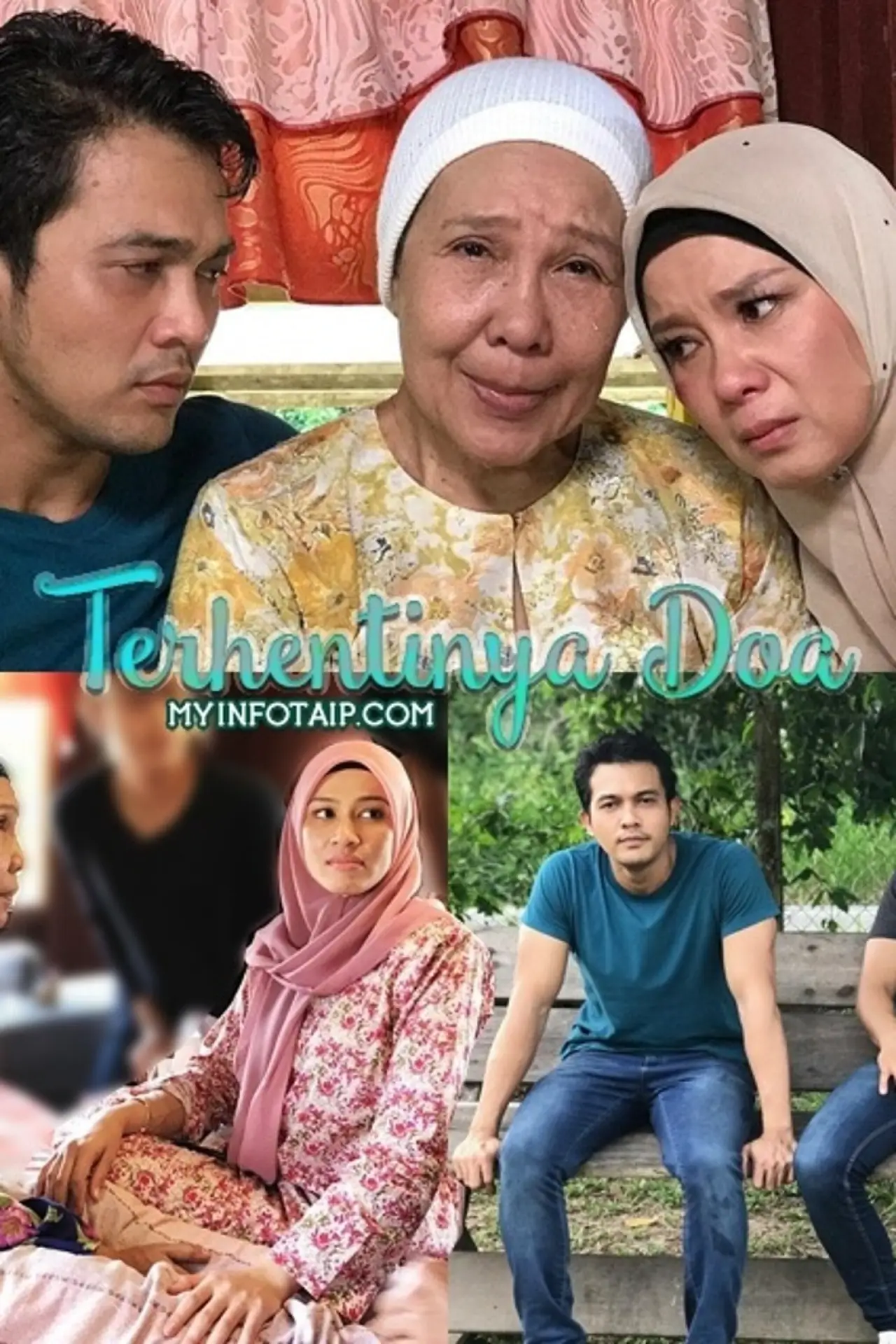 Plakat filmowy "Terhentinya Doa"
