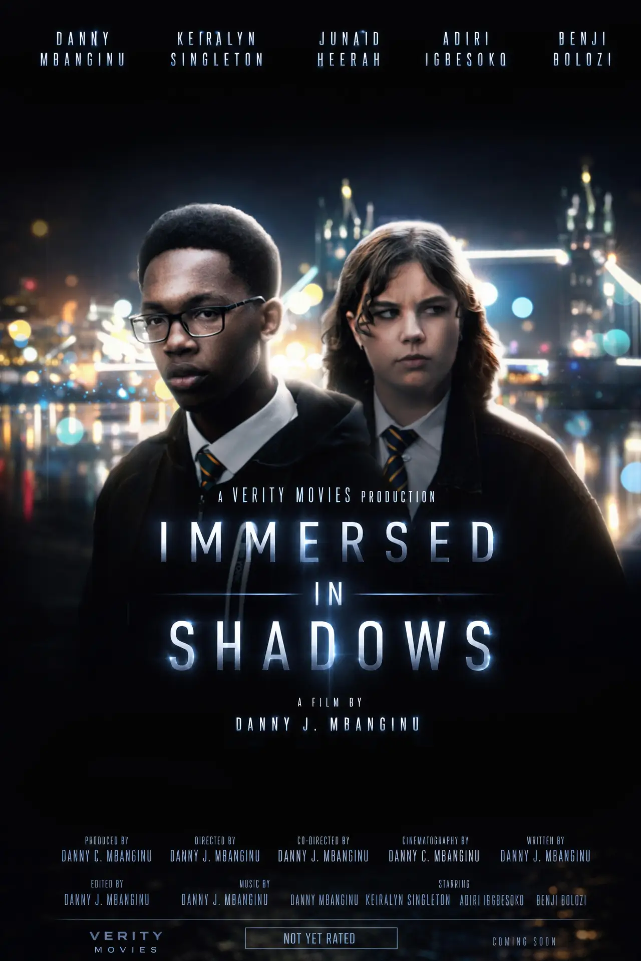 Plakat filmowy "Immersed in Shadows"