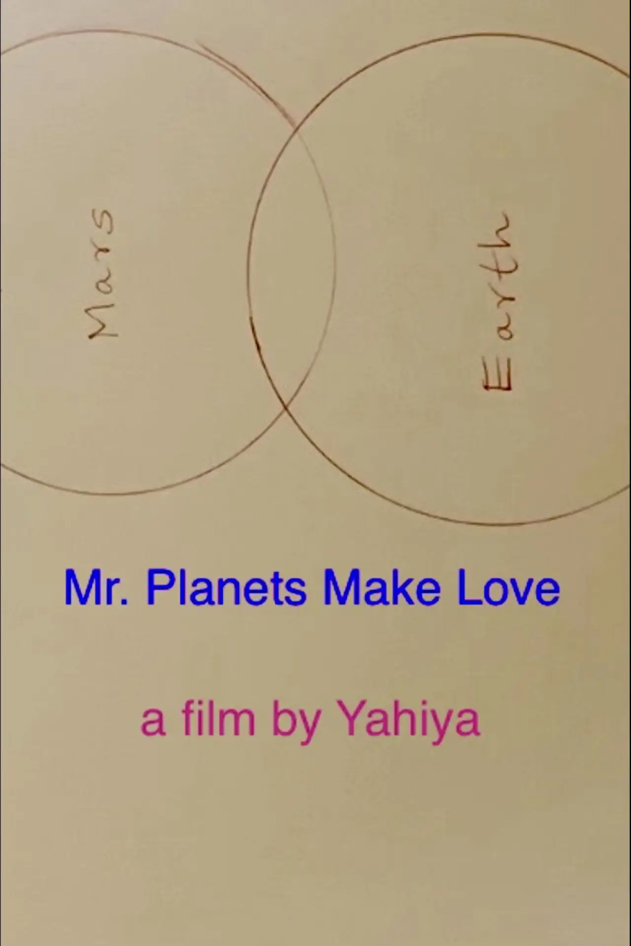 Plakat filmowy "Mr. Planets Make Love"