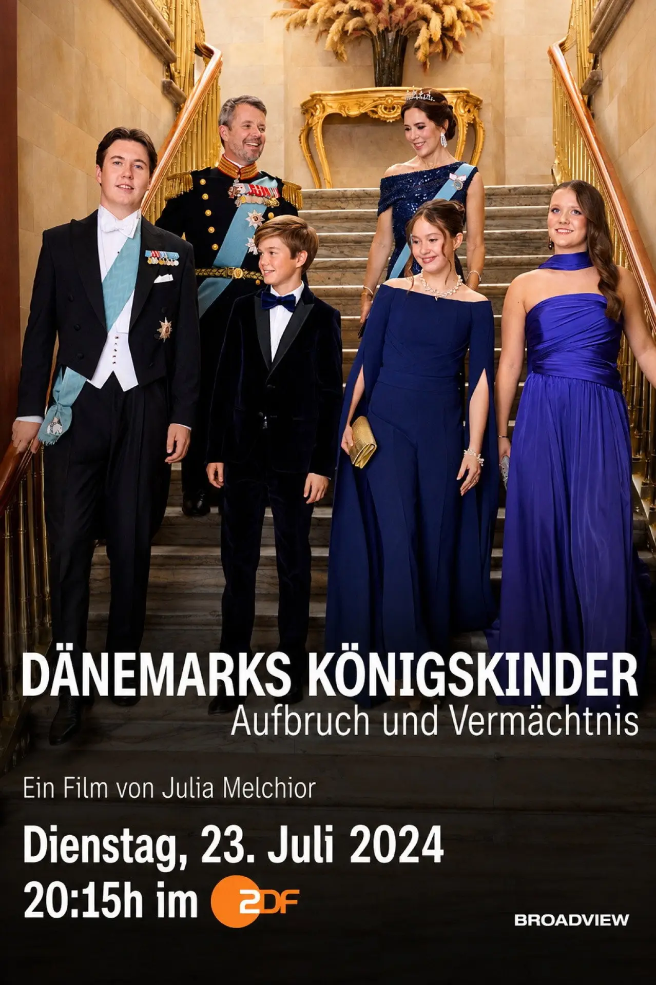 Plakat filmowy "Dänemarks Königskinder - Aufbruch und Vermächtnis"