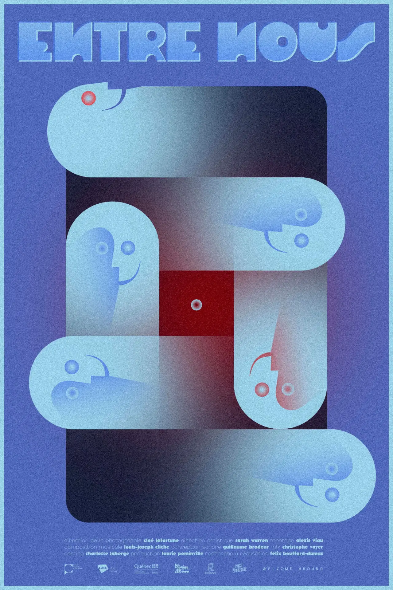 Plakat filmowy "Entre nous"