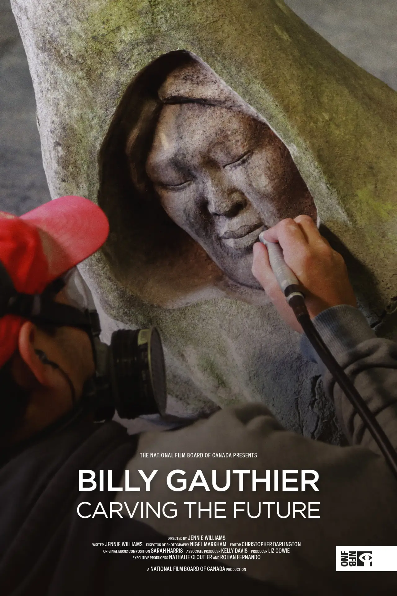 Plakat filmowy "Billy Gauthier: Carving the Future"