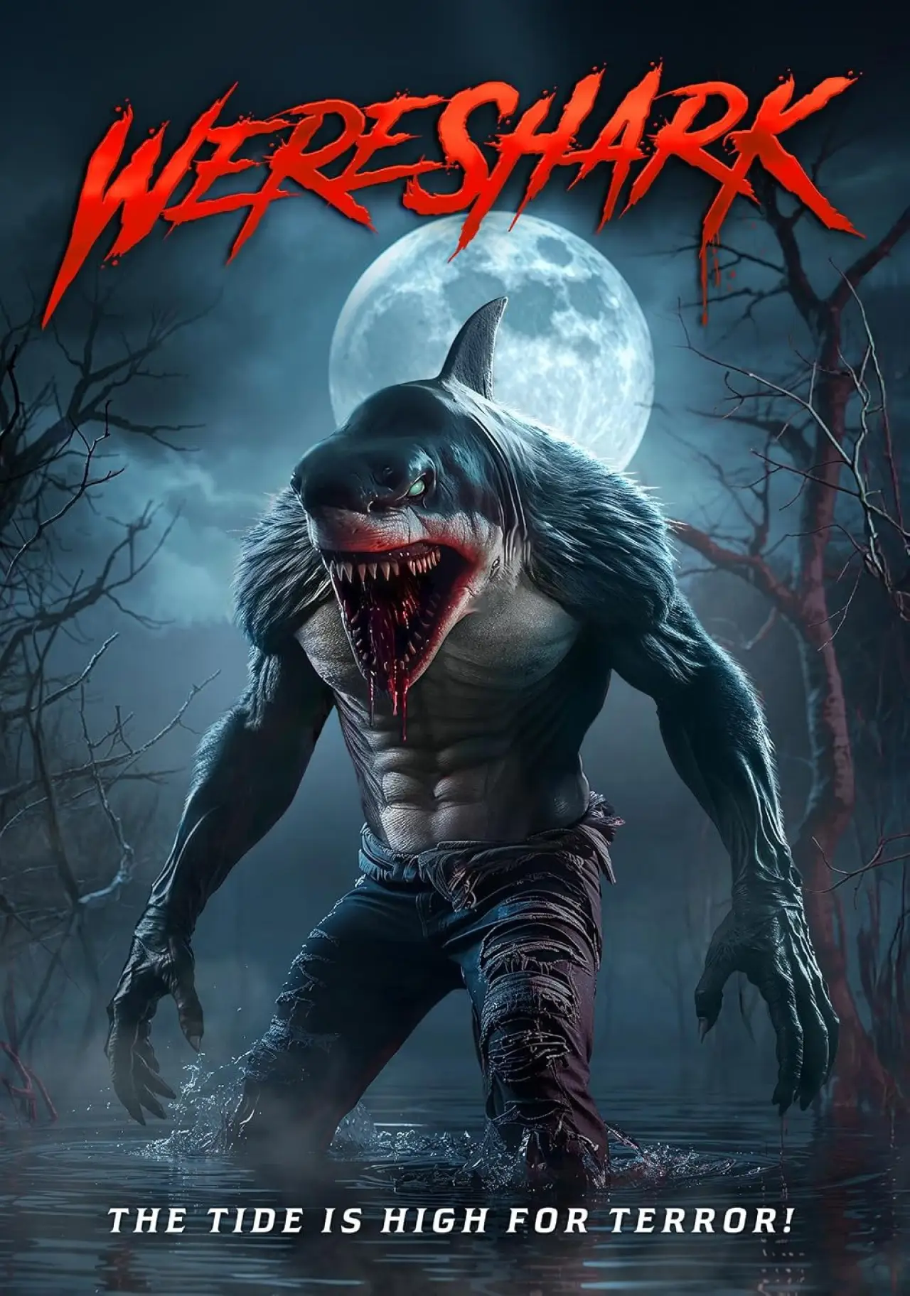 Plakat filmowy "Wereshark"