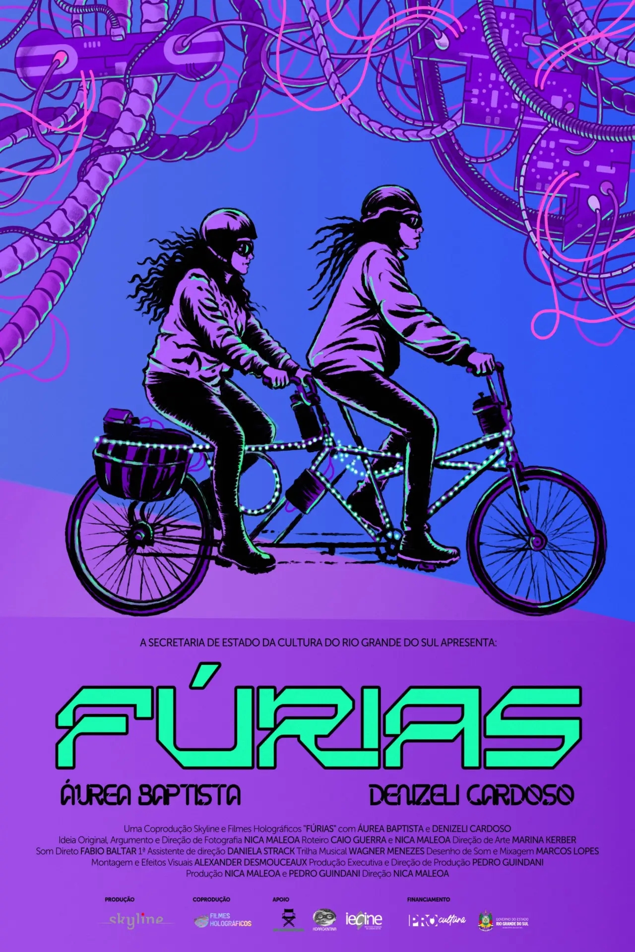 Plakat filmowy "Fúrias"