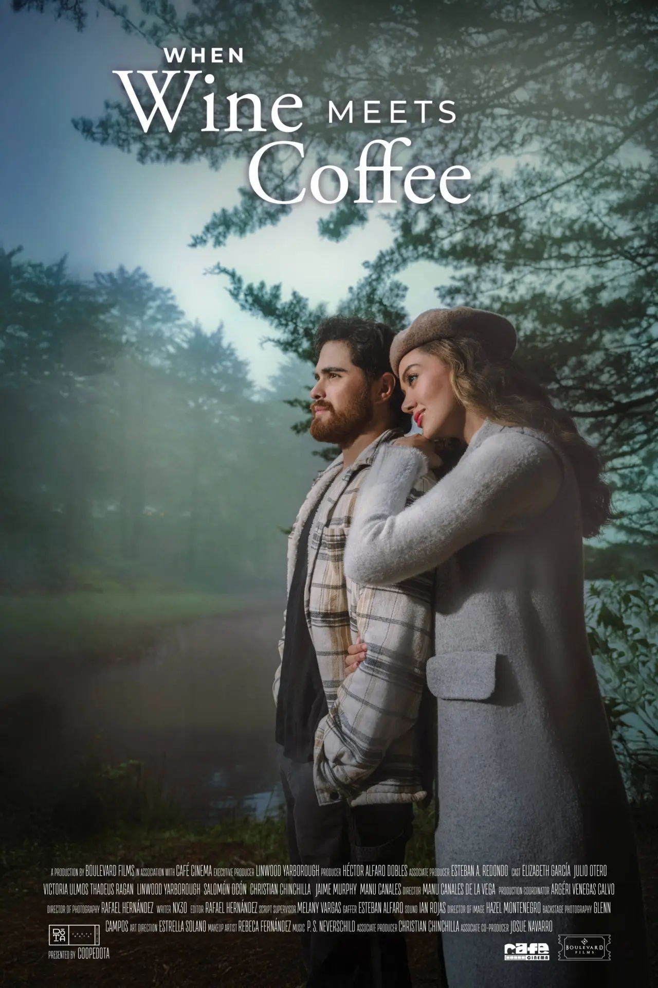 Plakat filmowy "When Wine Meets Coffee"