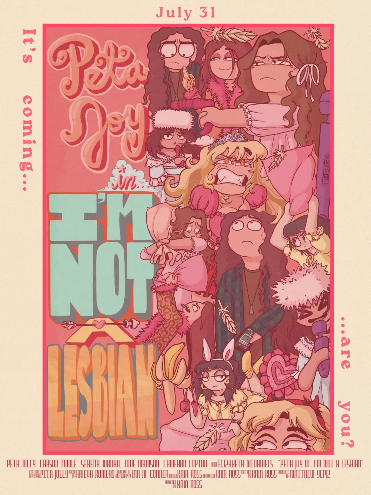Plakat filmowy "Peta Joy In... I