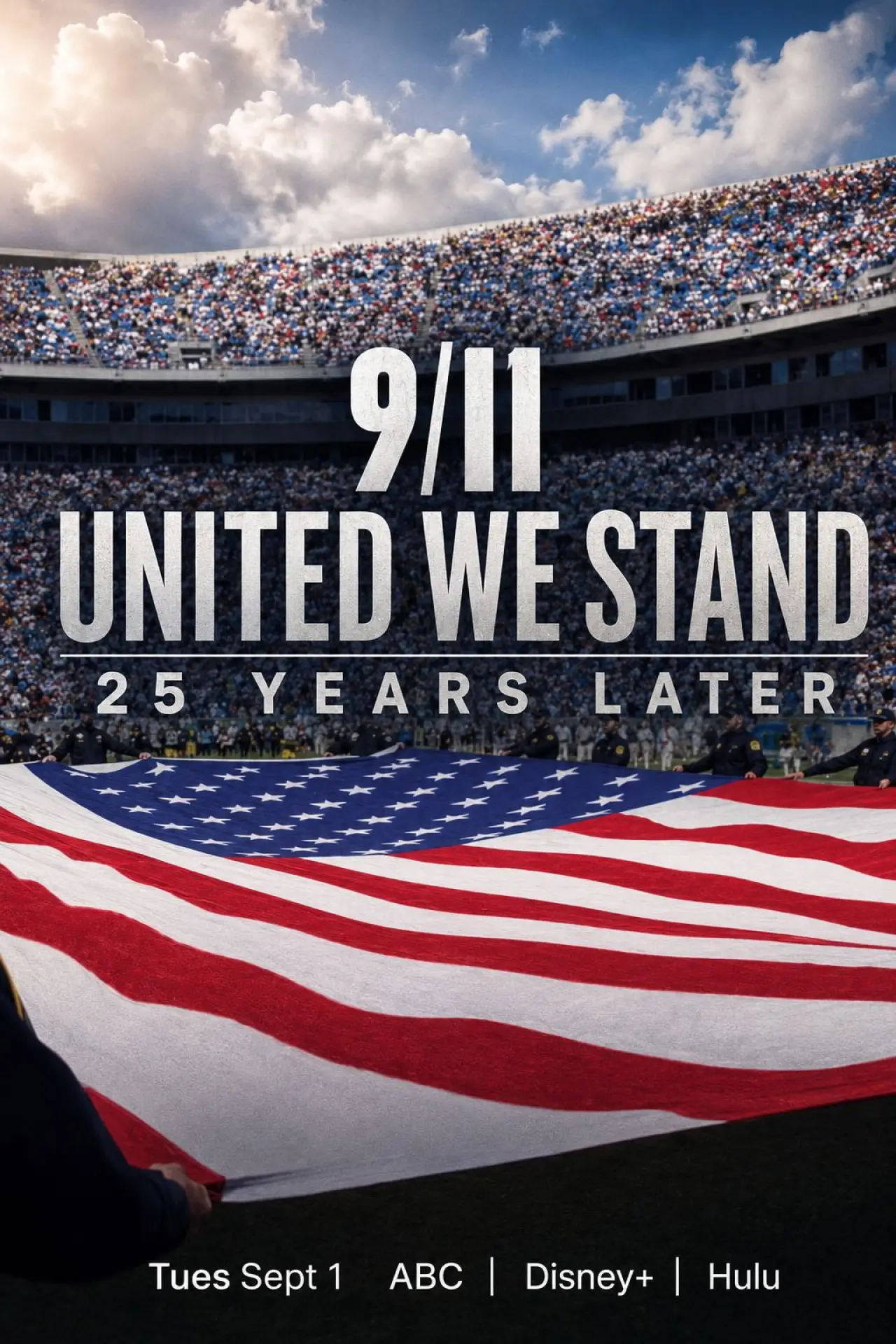 Plakat filmowy "9/11: United We Stand -- 25 Years Later"