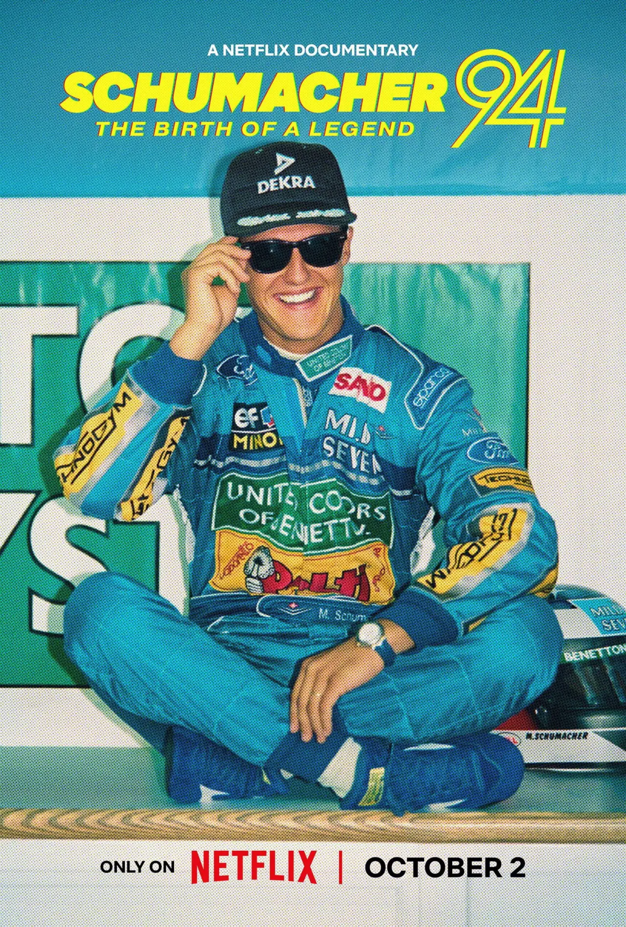 Plakat filmowy "Schumacher ’94: Narodziny legendy"
