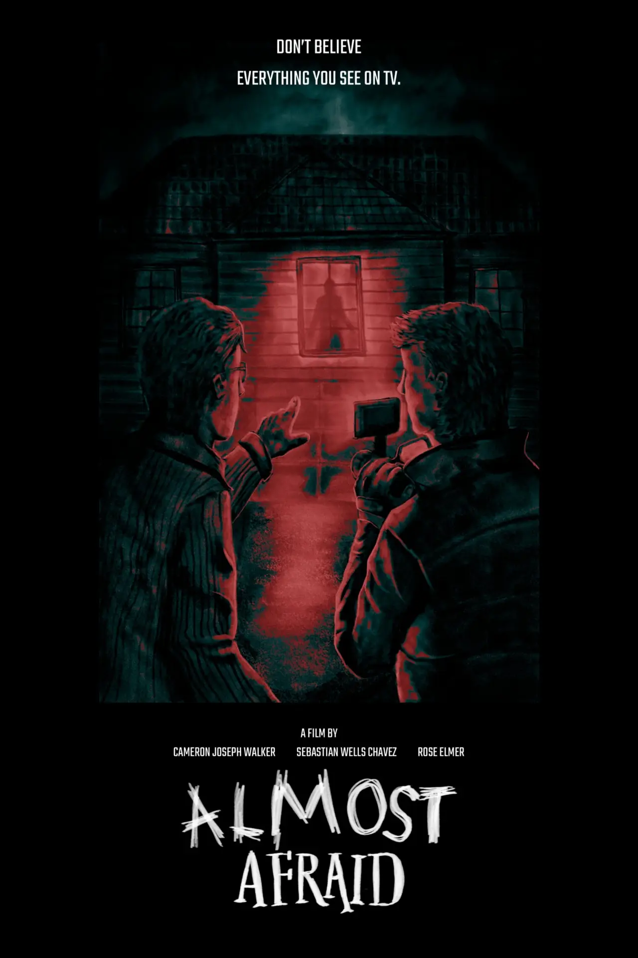 Plakat filmowy "Almost Afraid"