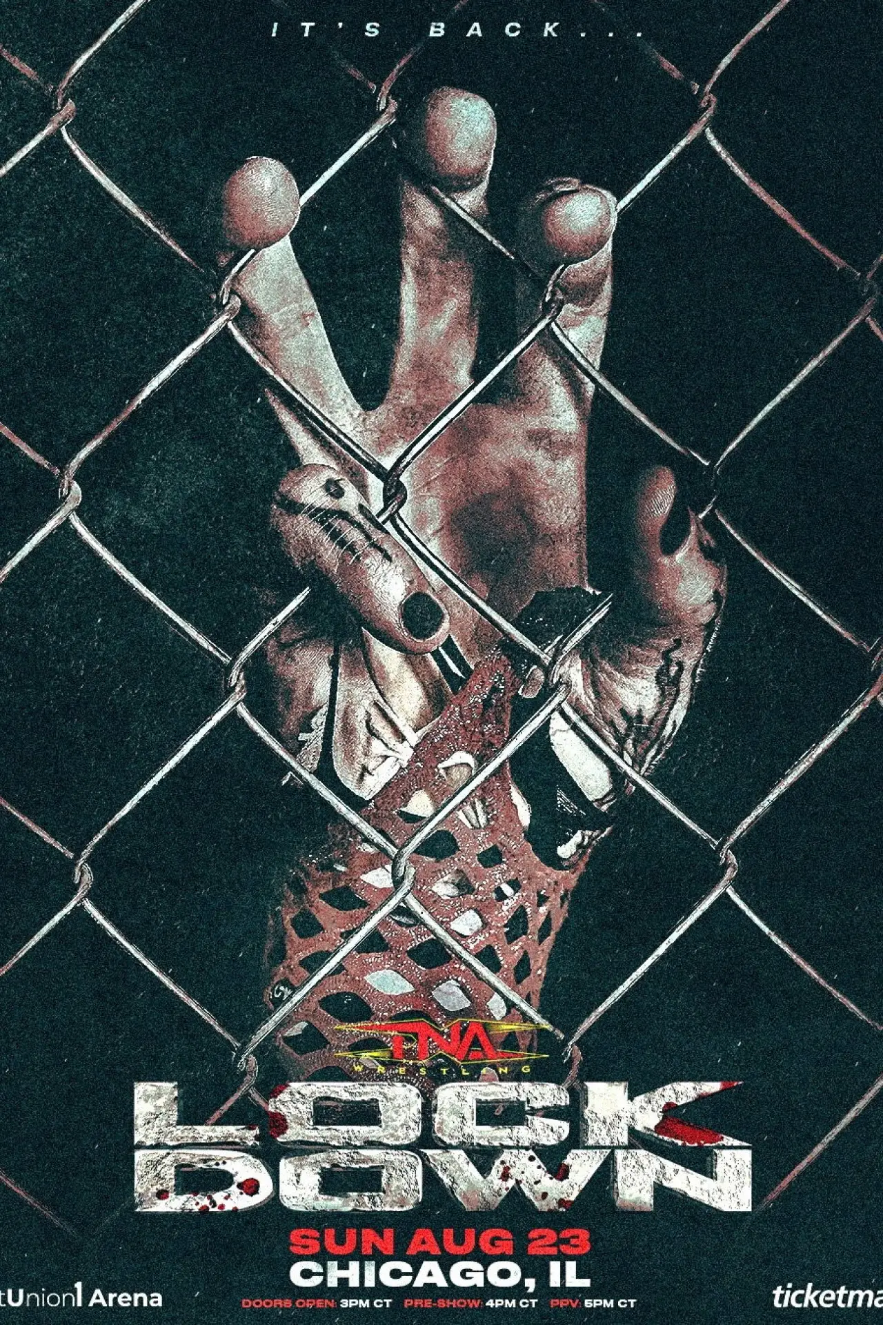 Plakat filmowy "TNA Lockdown 2026"