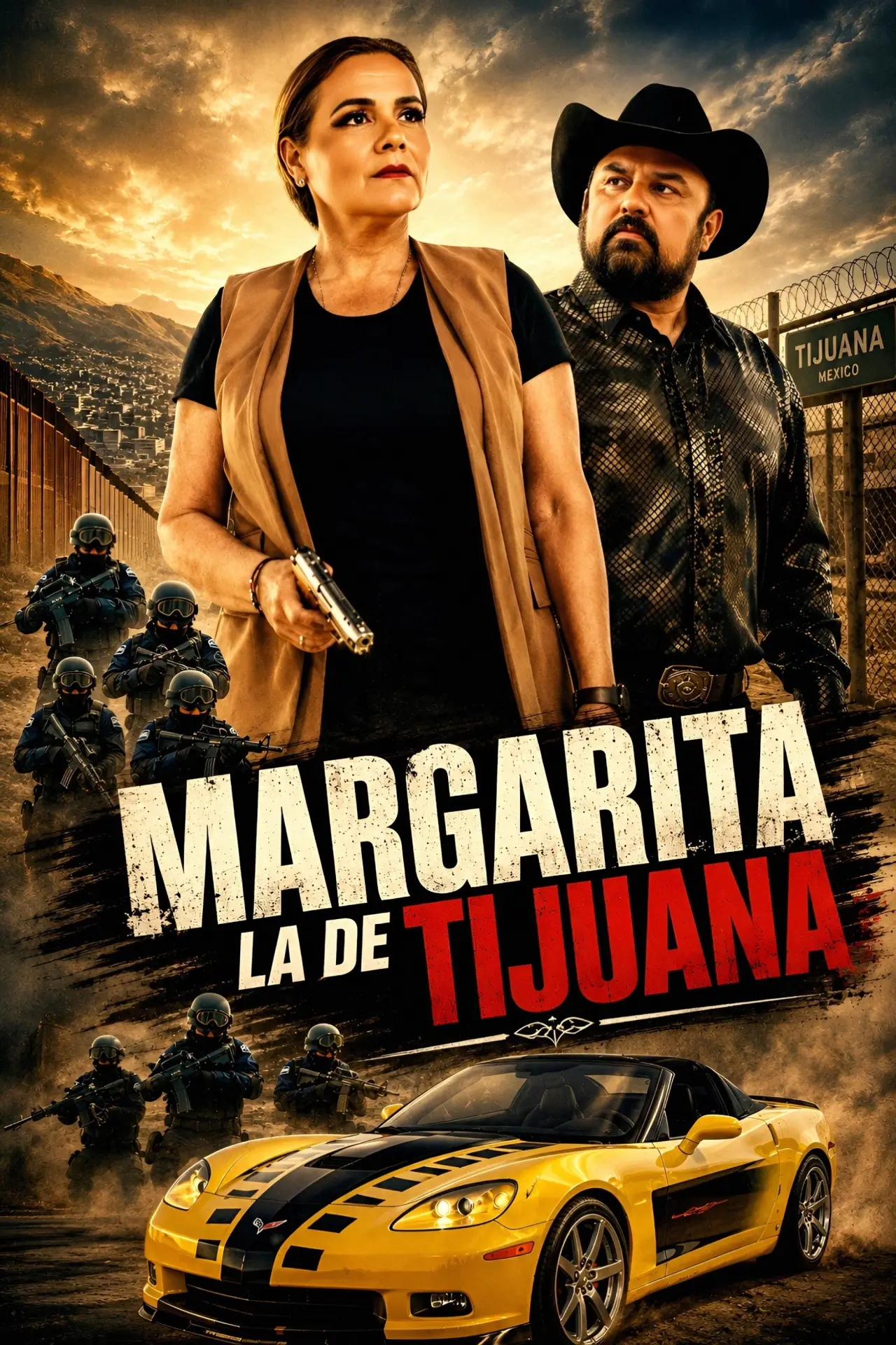 Plakat filmowy "Margarita La De Tijuana"