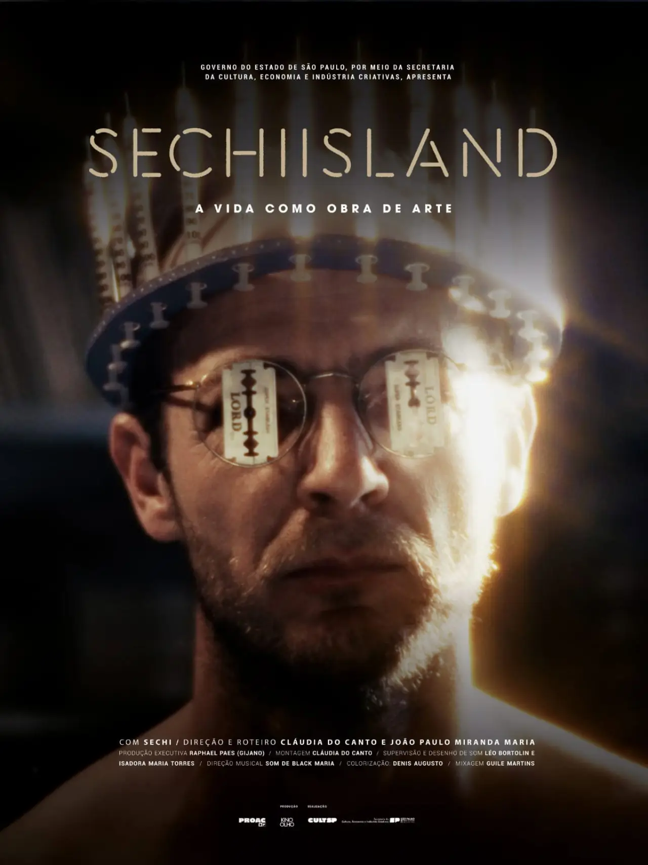 Plakat filmowy "Sechiisland: A Vida como Obra de Arte"