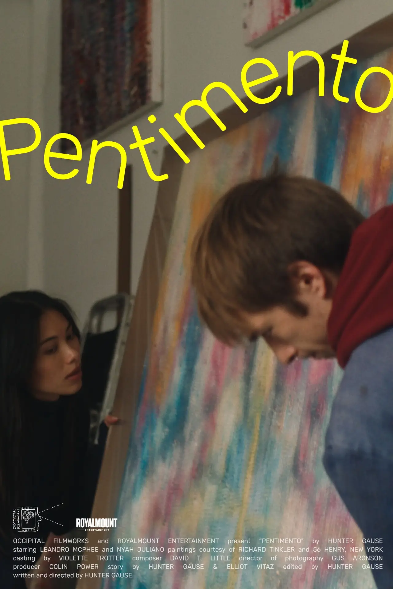 Plakat filmowy "Pentimento"