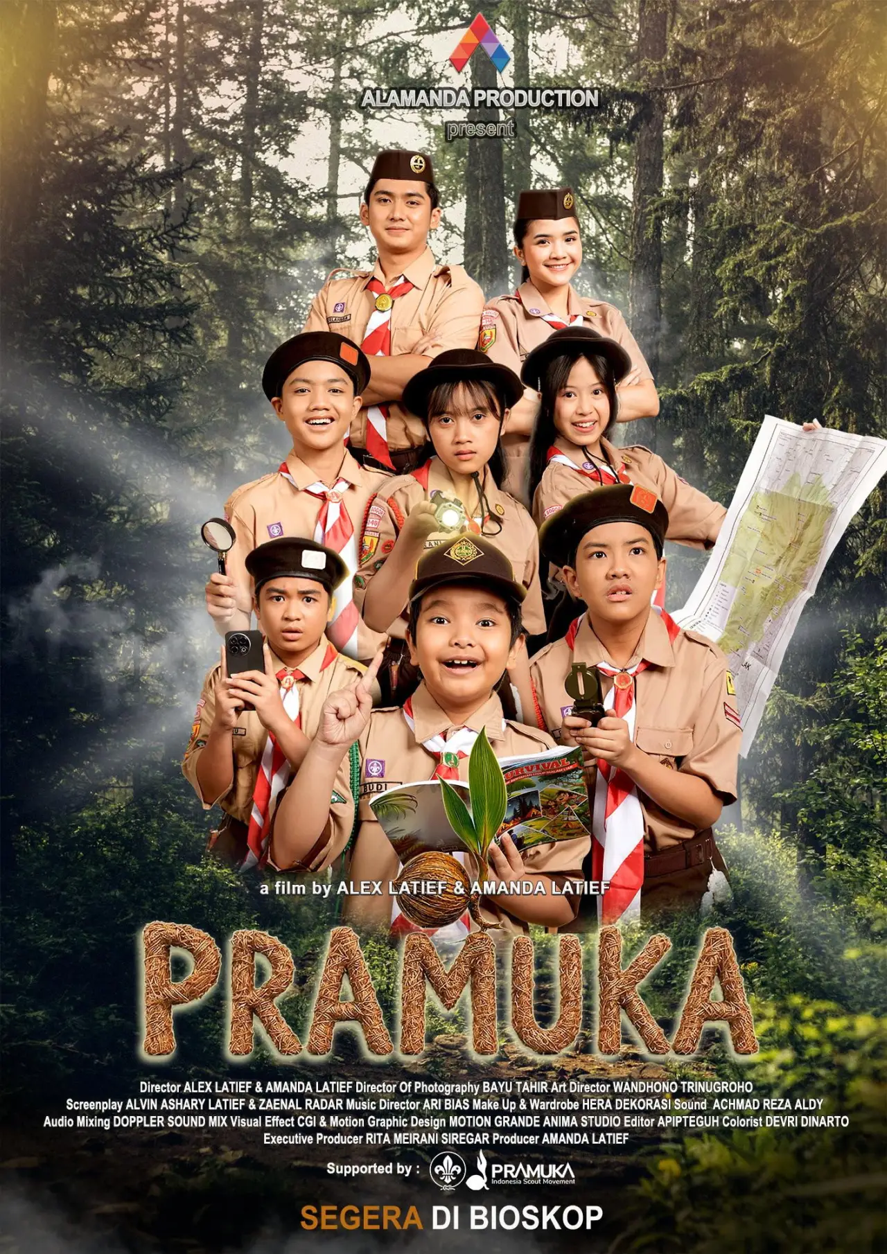 Plakat filmowy "Pramuka"