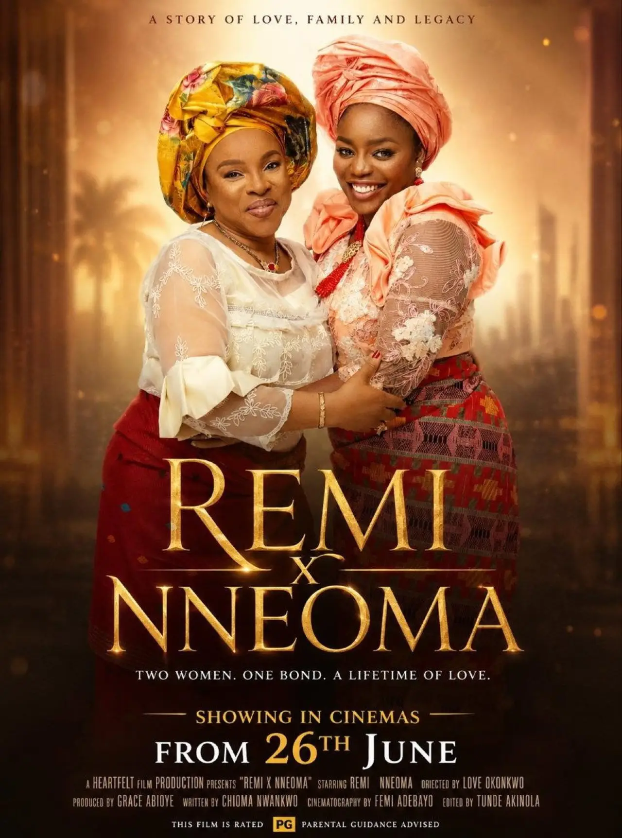 Plakat filmowy "Remi & Nneoma"