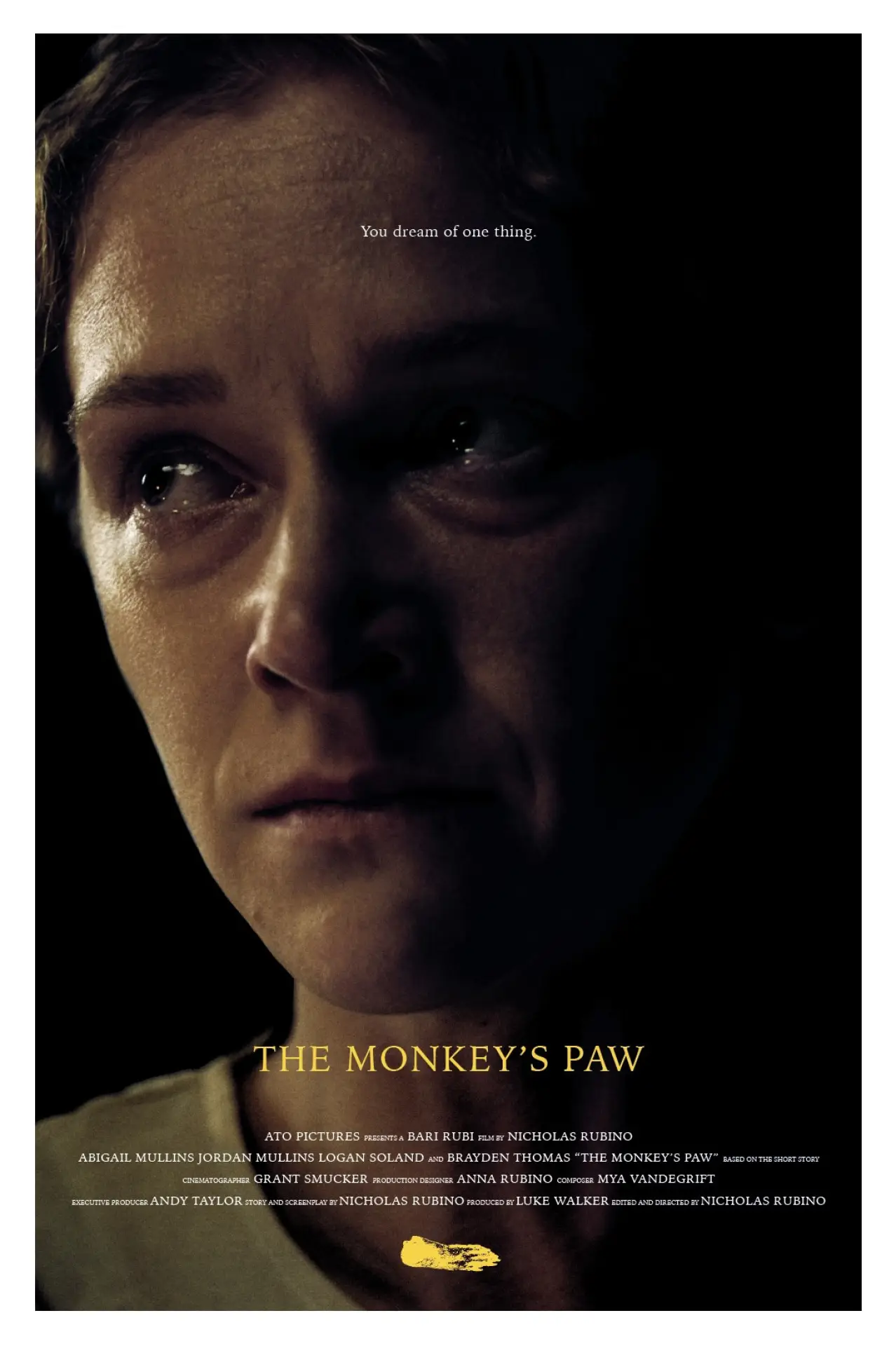 Plakat filmowy "The Monkey
