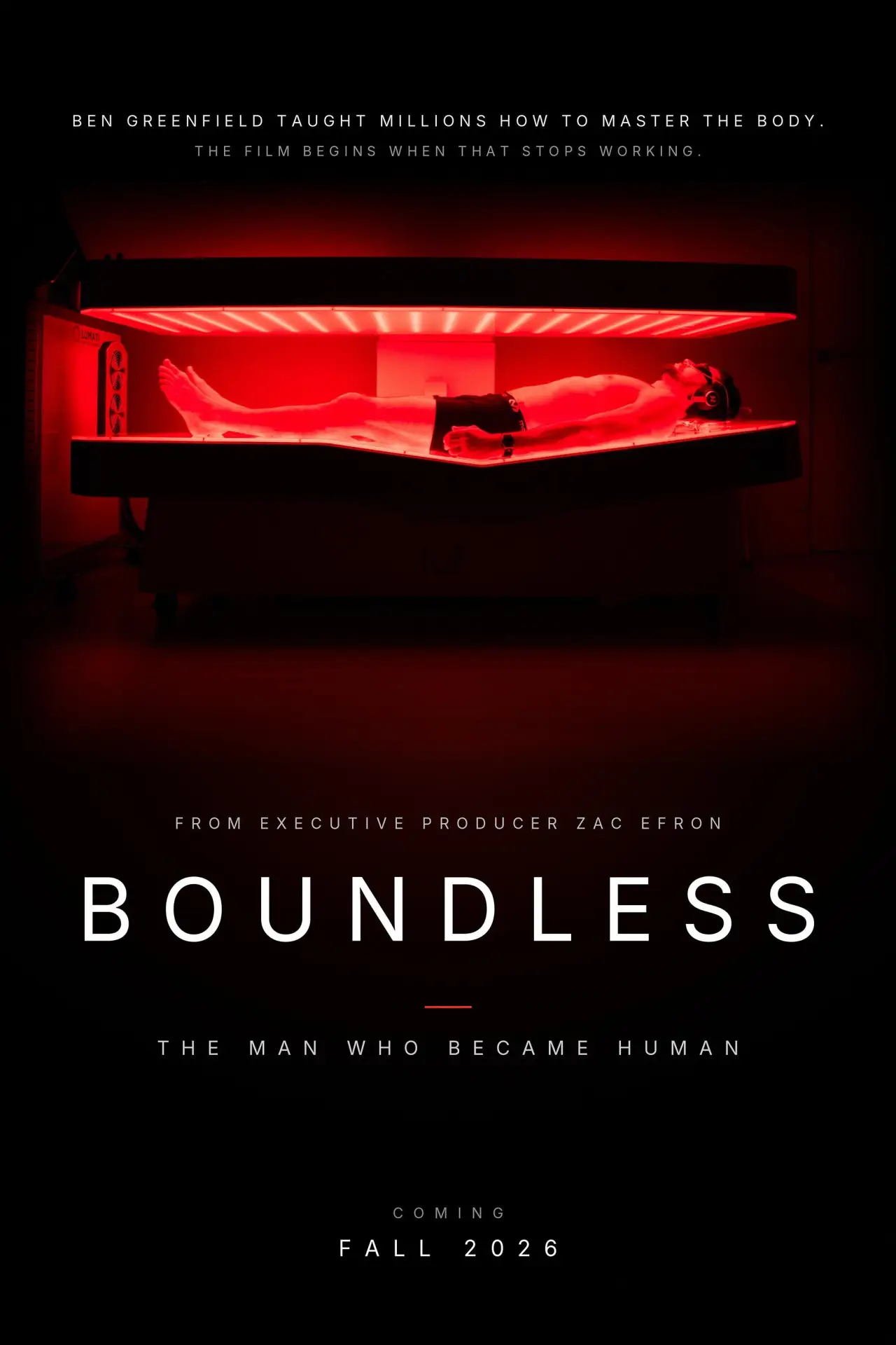 Plakat filmowy "Boundless: The Man Who Became Human"