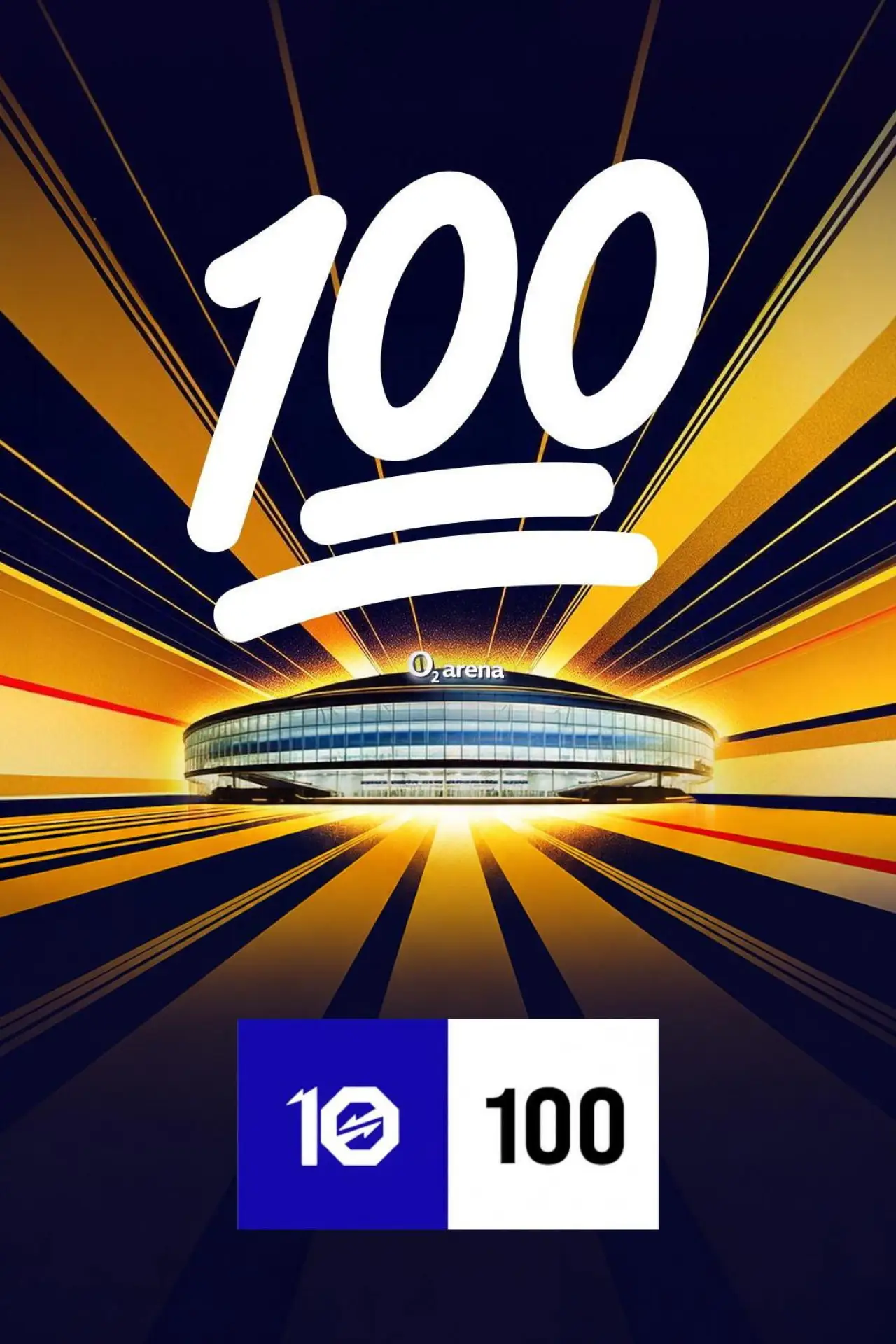 Plakat filmowy "OKTAGON 100"