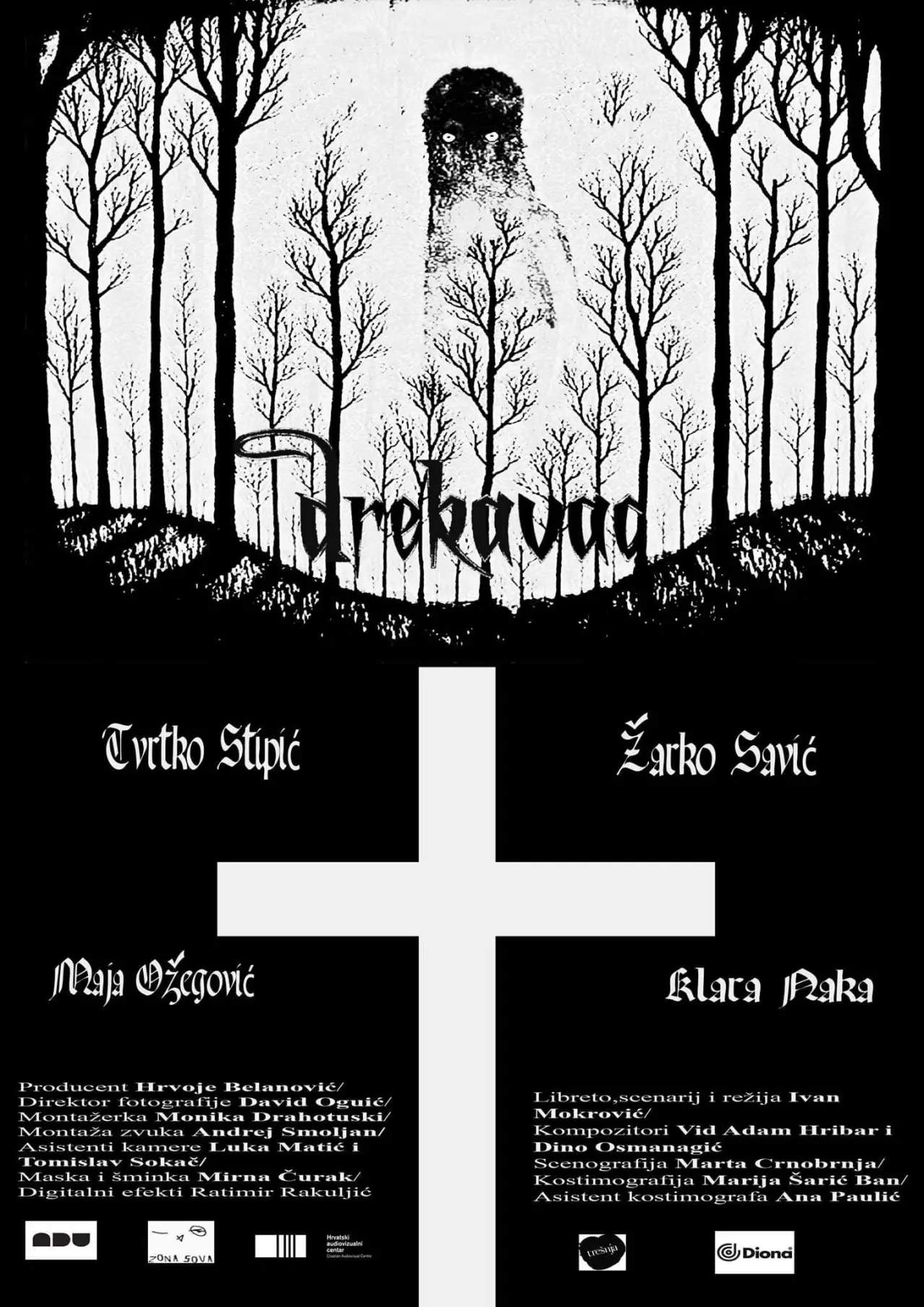 Plakat filmowy "Drekavac"