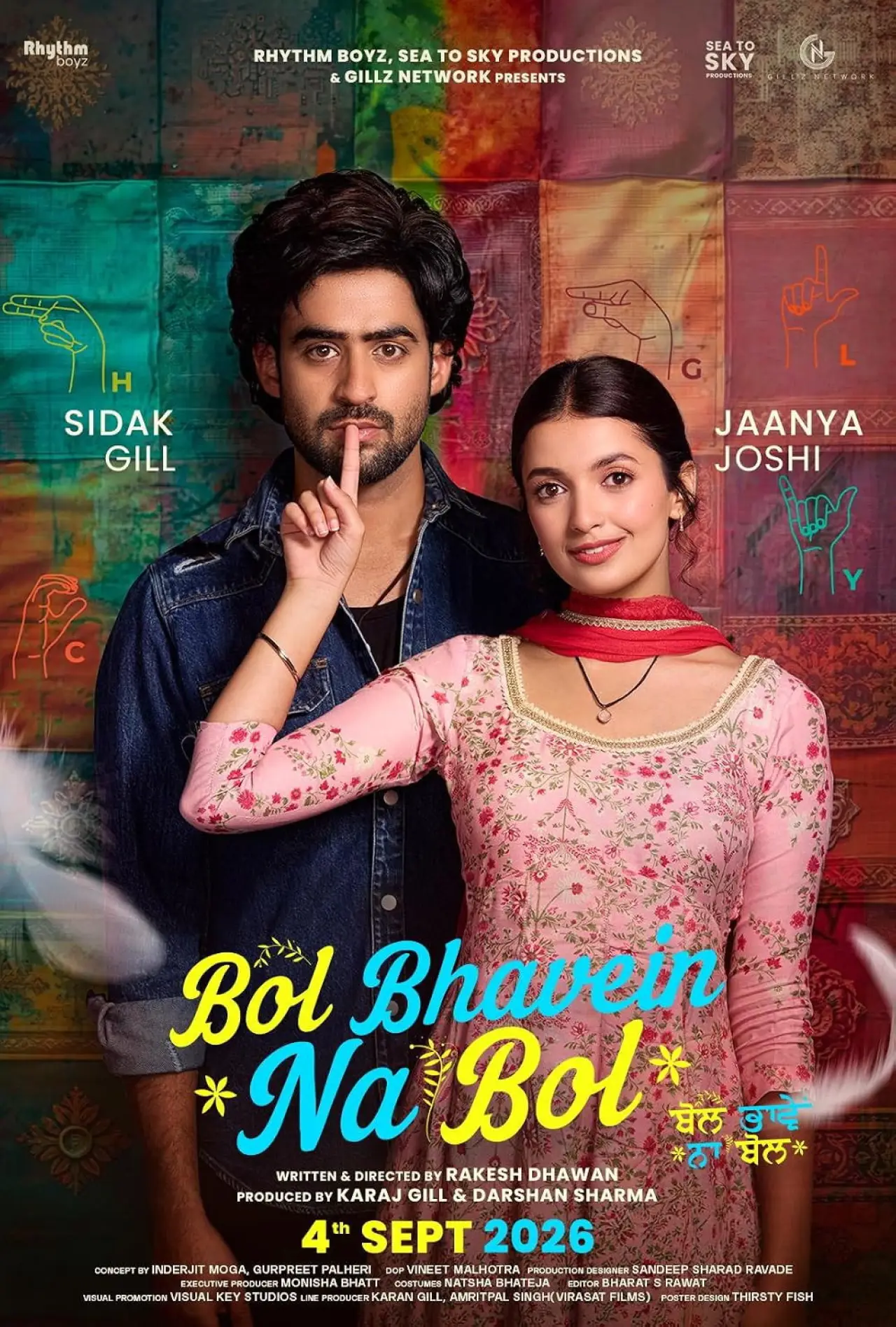 Plakat filmowy "Bol Bhavein Na Bol"