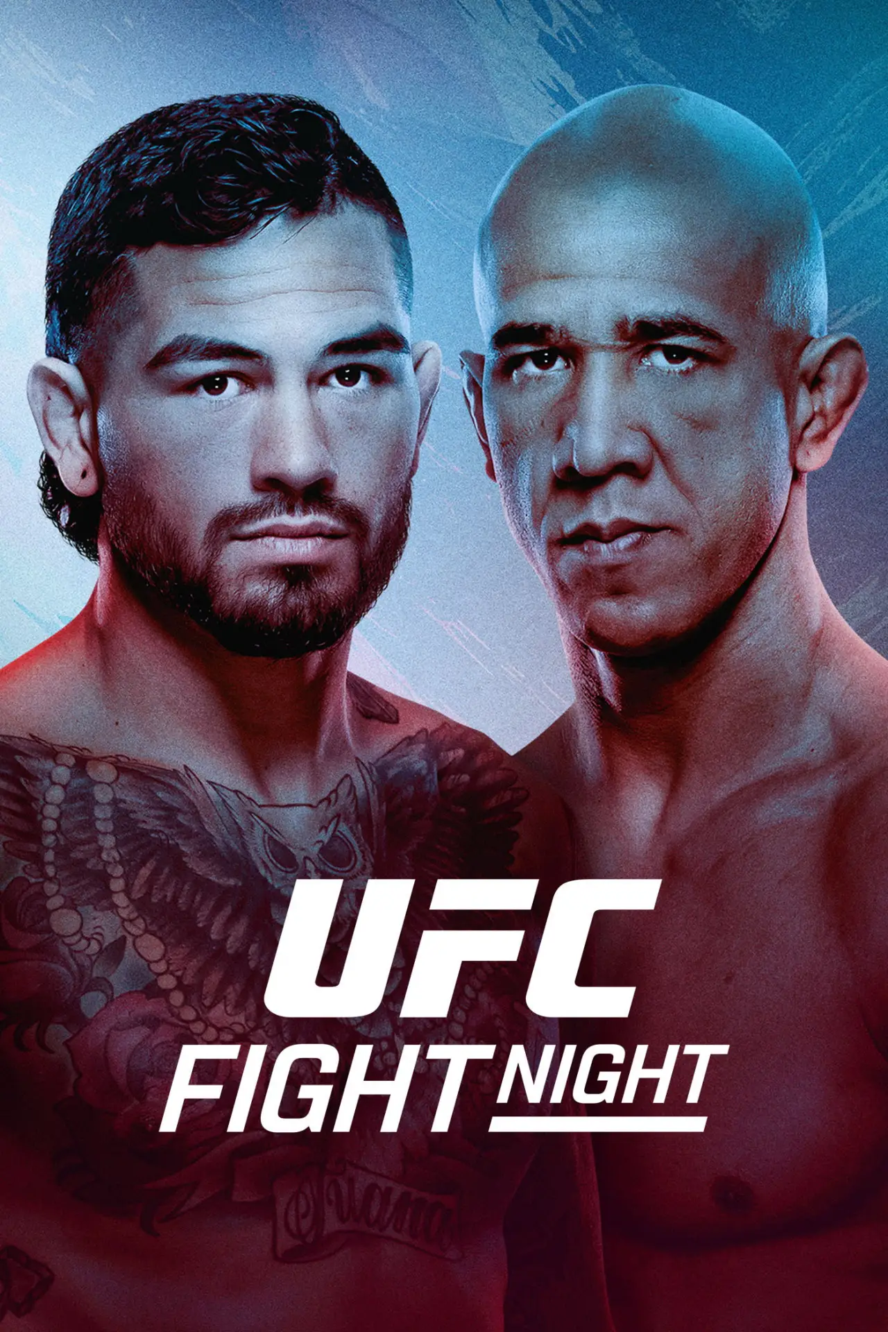 Plakat filmowy "UFC Fight Night 285: Hernandez vs. Rodrigues"