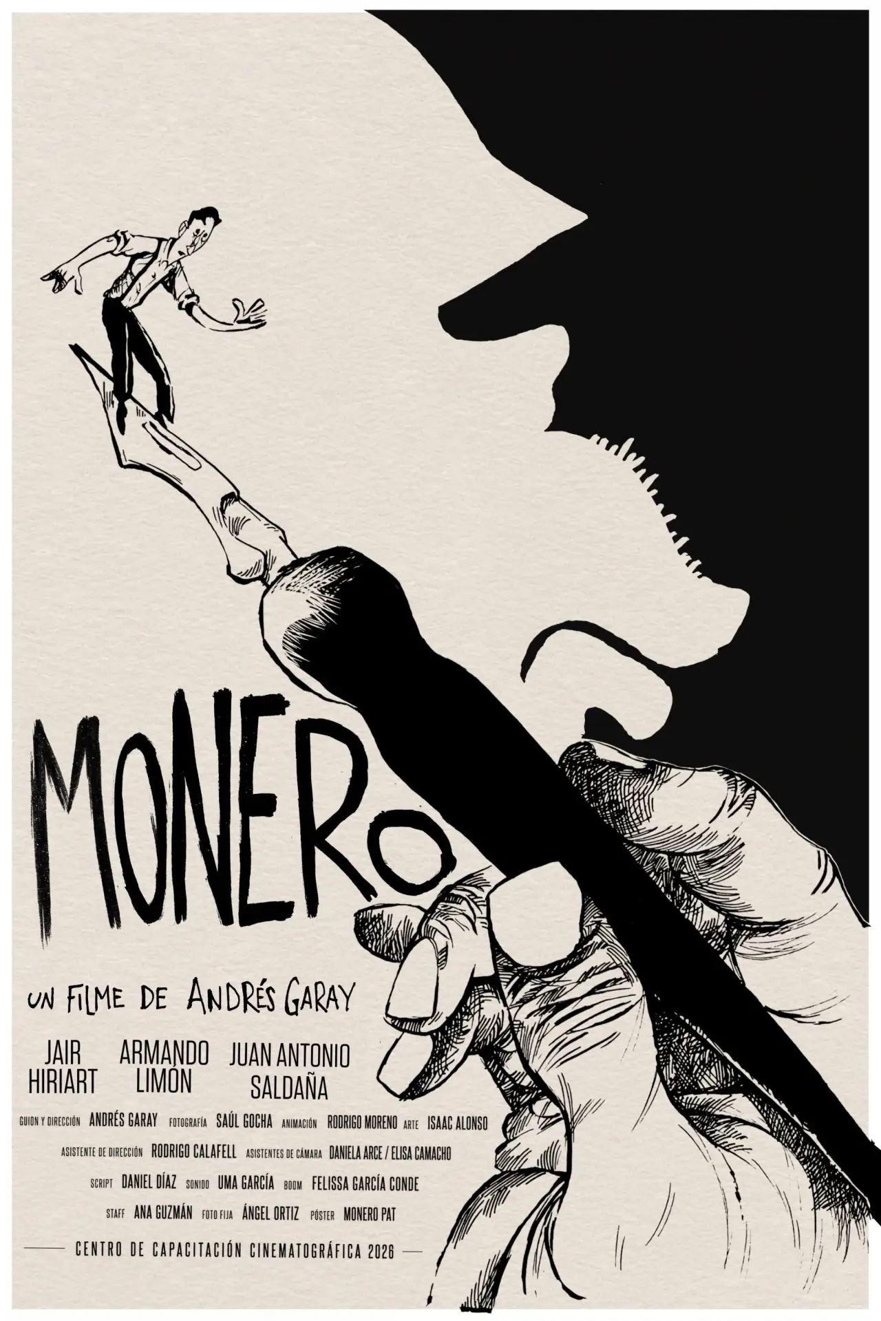 Plakat filmowy "Monero"