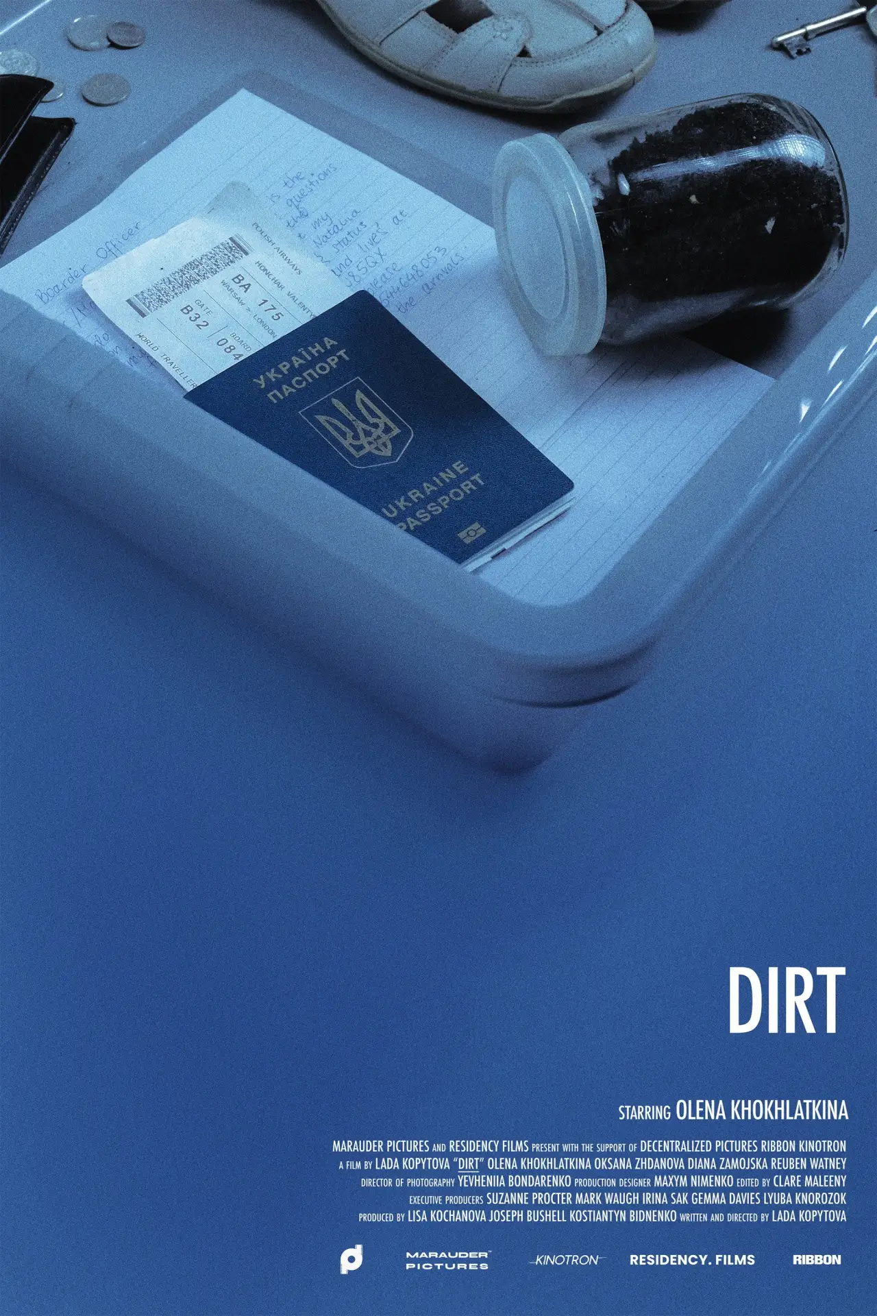 Plakat filmowy "DIRT"