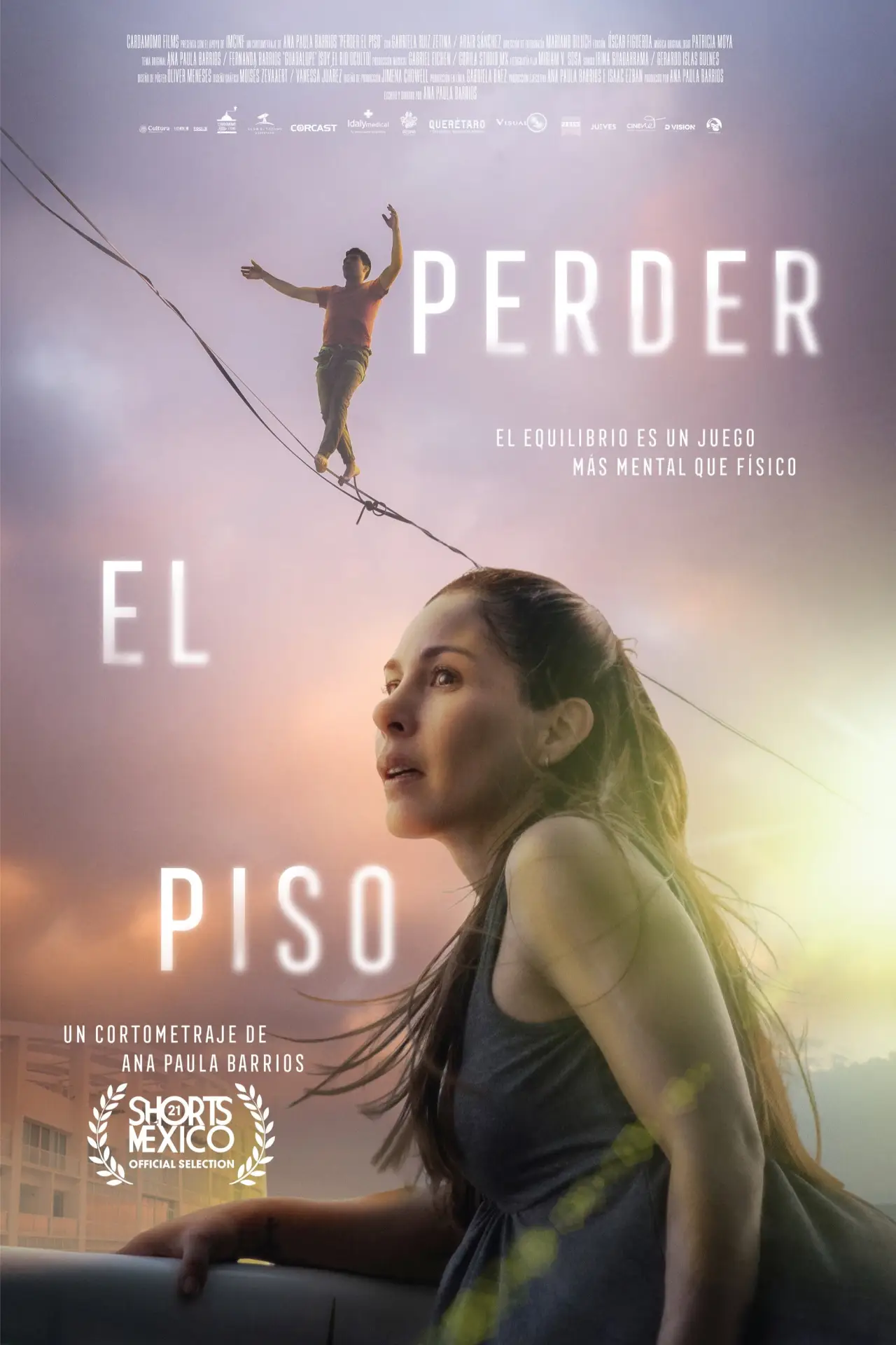 Plakat filmowy "Perder el Piso"