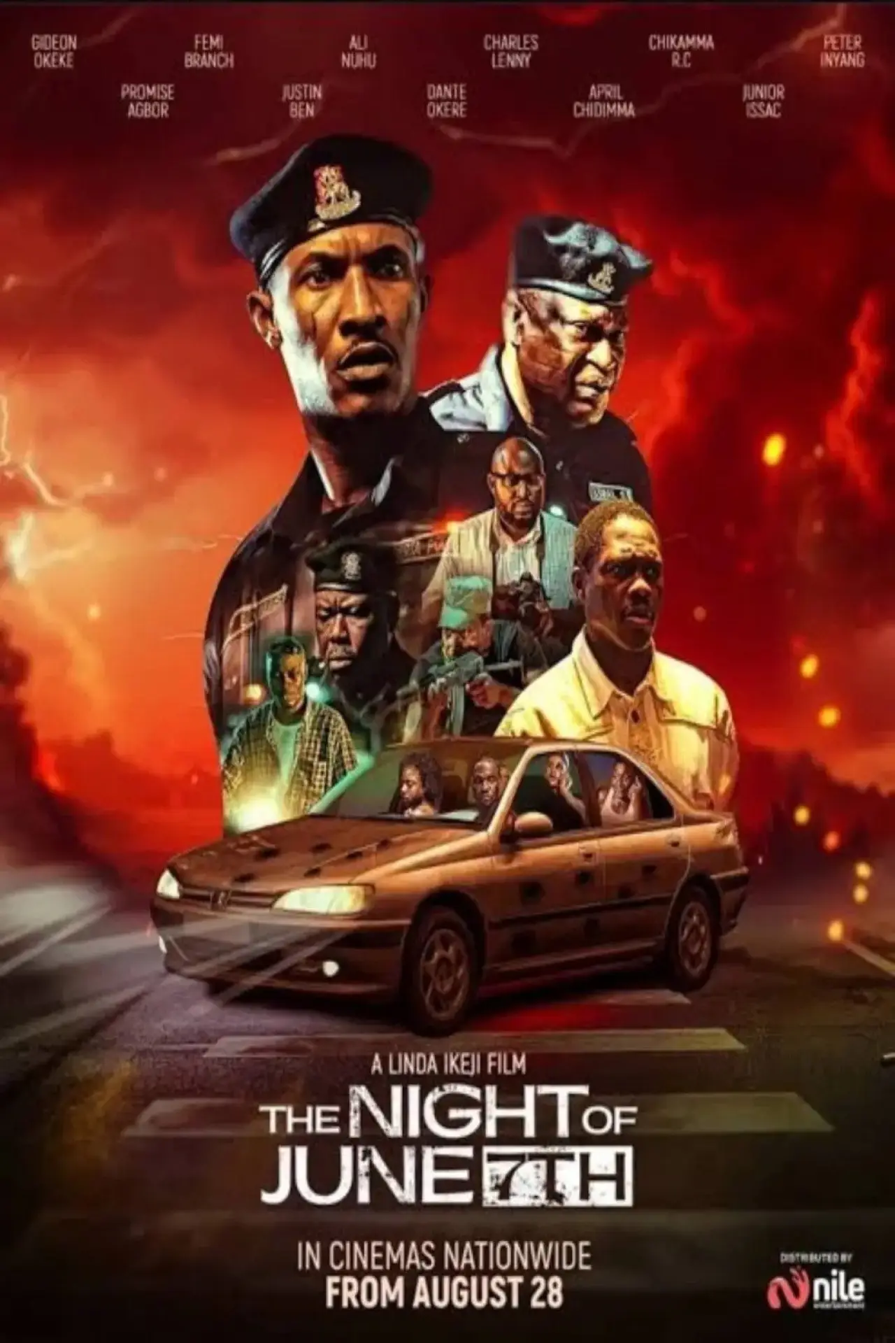 Plakat filmowy "The Night of June 7th"