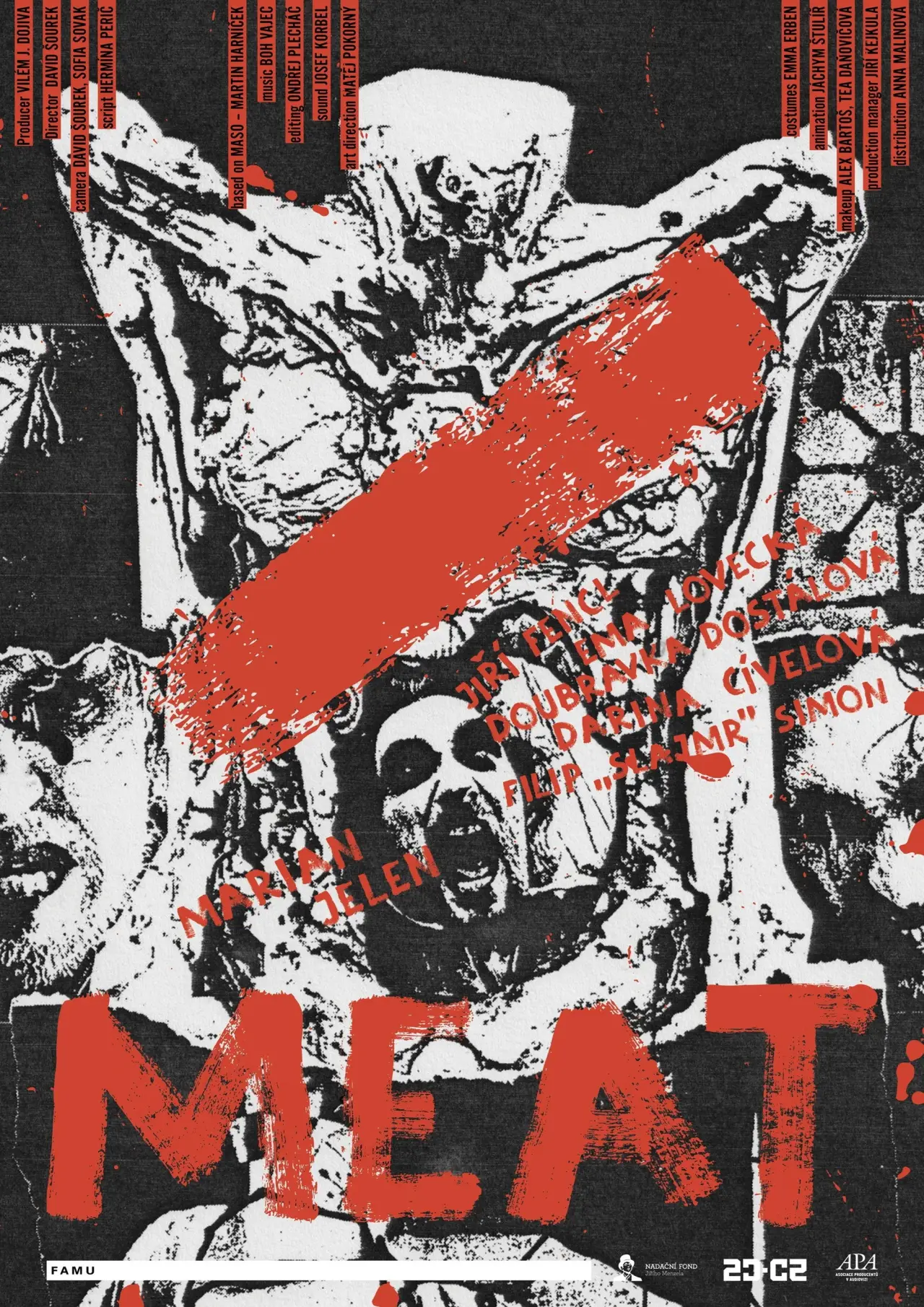 Plakat filmowy "MASO"