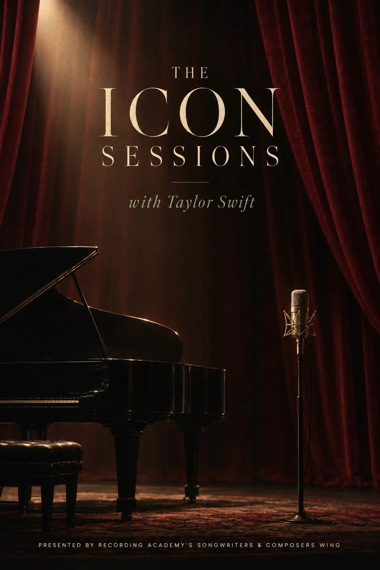 Plakat filmowy "The Icon Sessions with Taylor Swift"