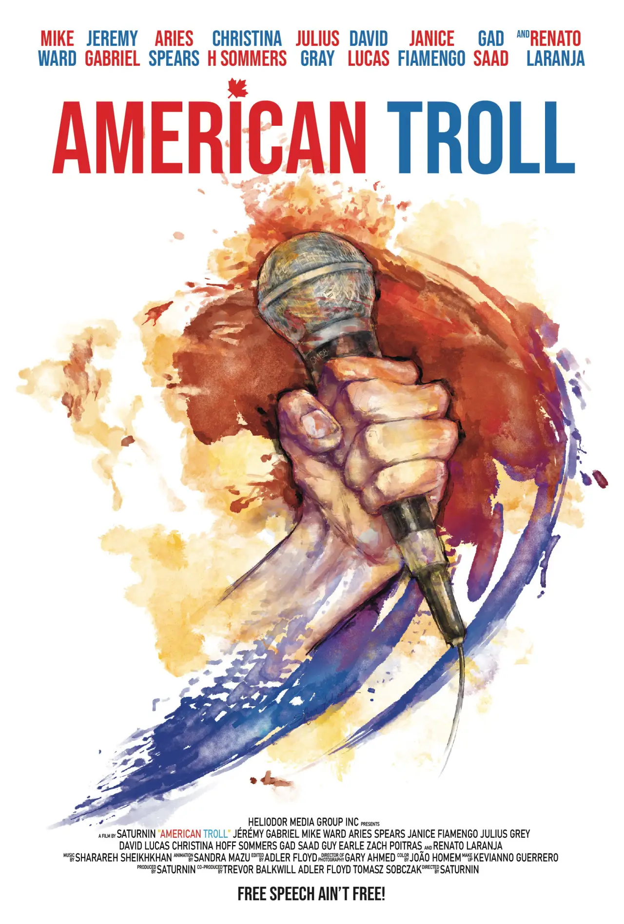 Plakat filmowy "American Troll"